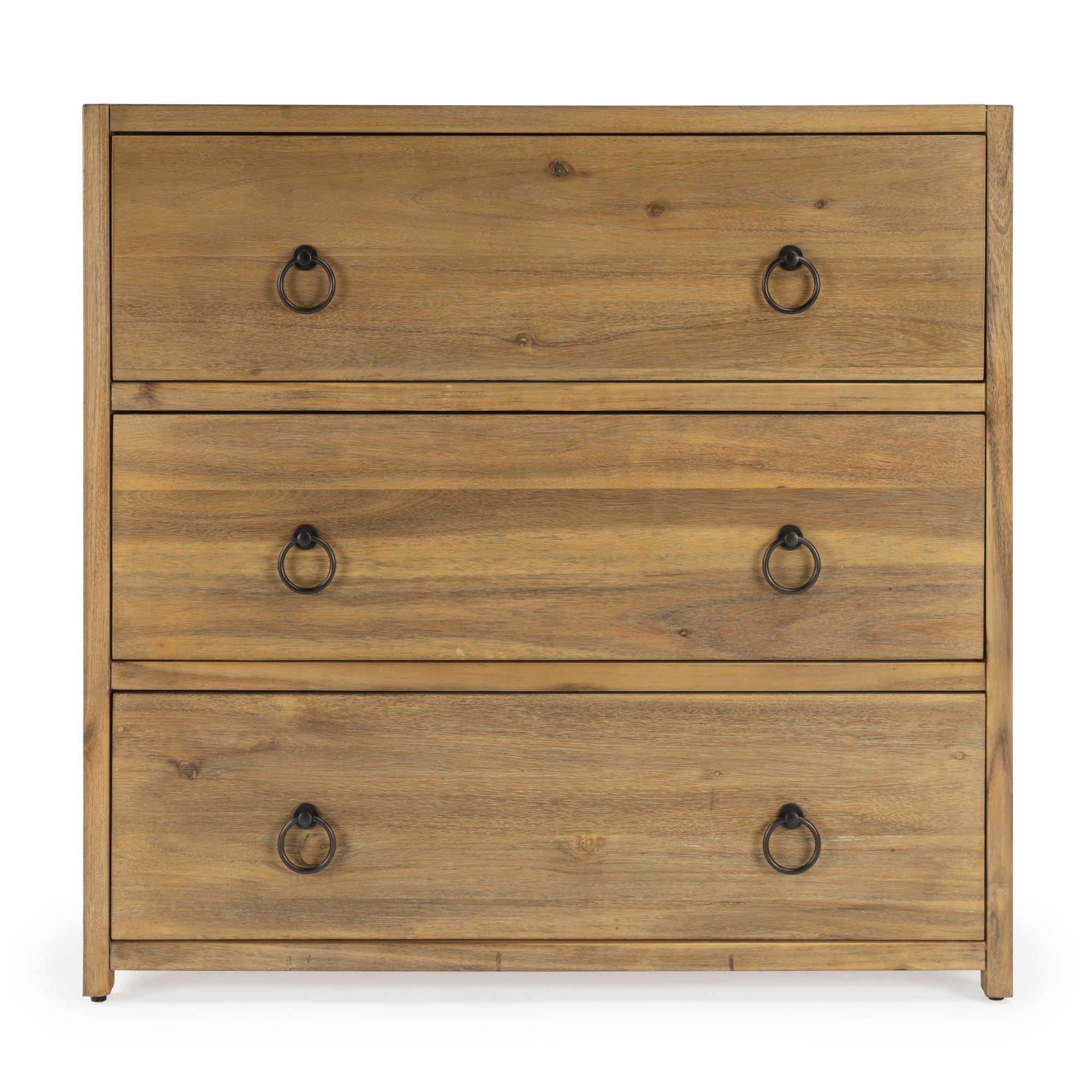 Butler Lark Natural Wood 3 Drawer Chest
