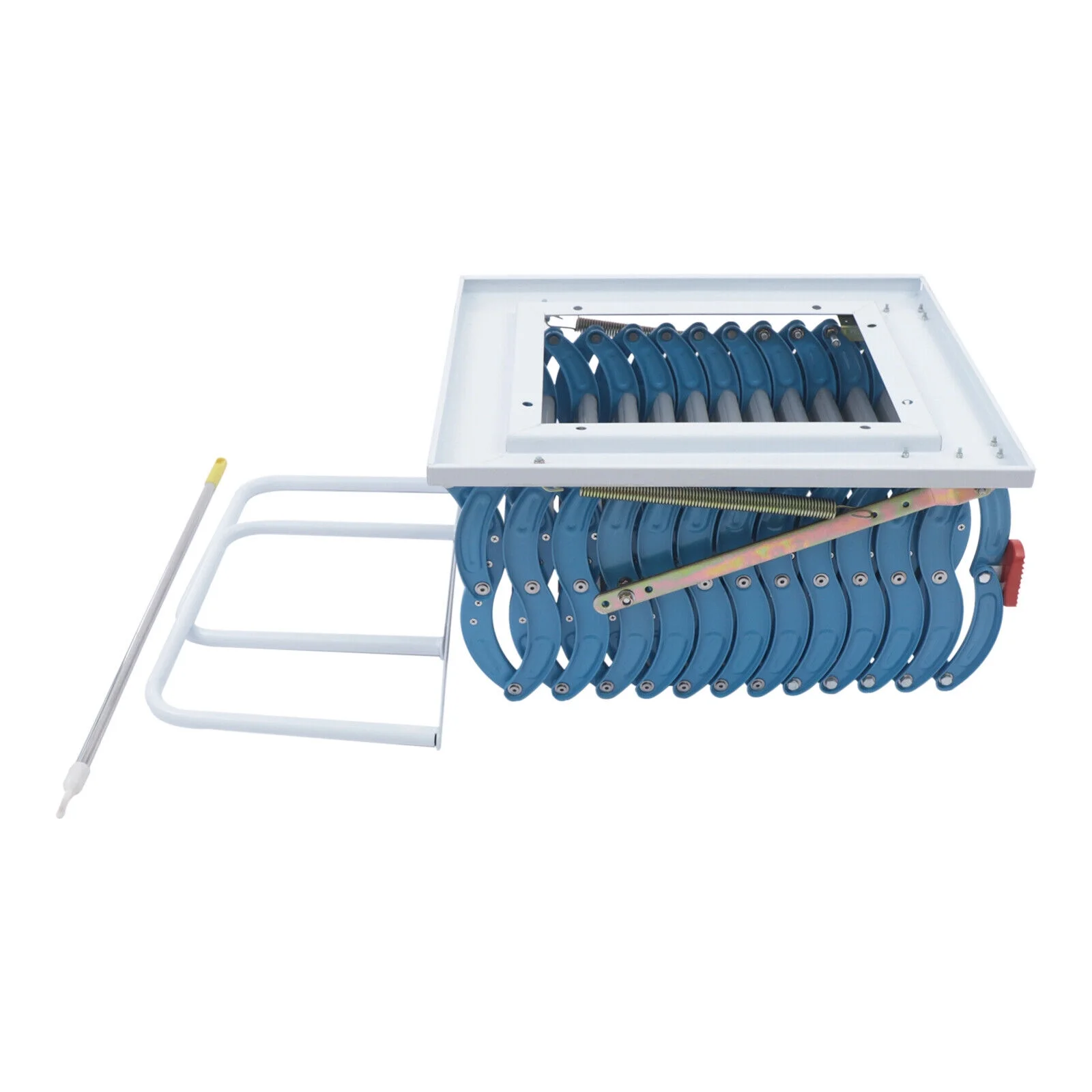 Attic Ladder Loft Stairs Steps Ladder Folding Pull Down Stairs 12.5ft Height