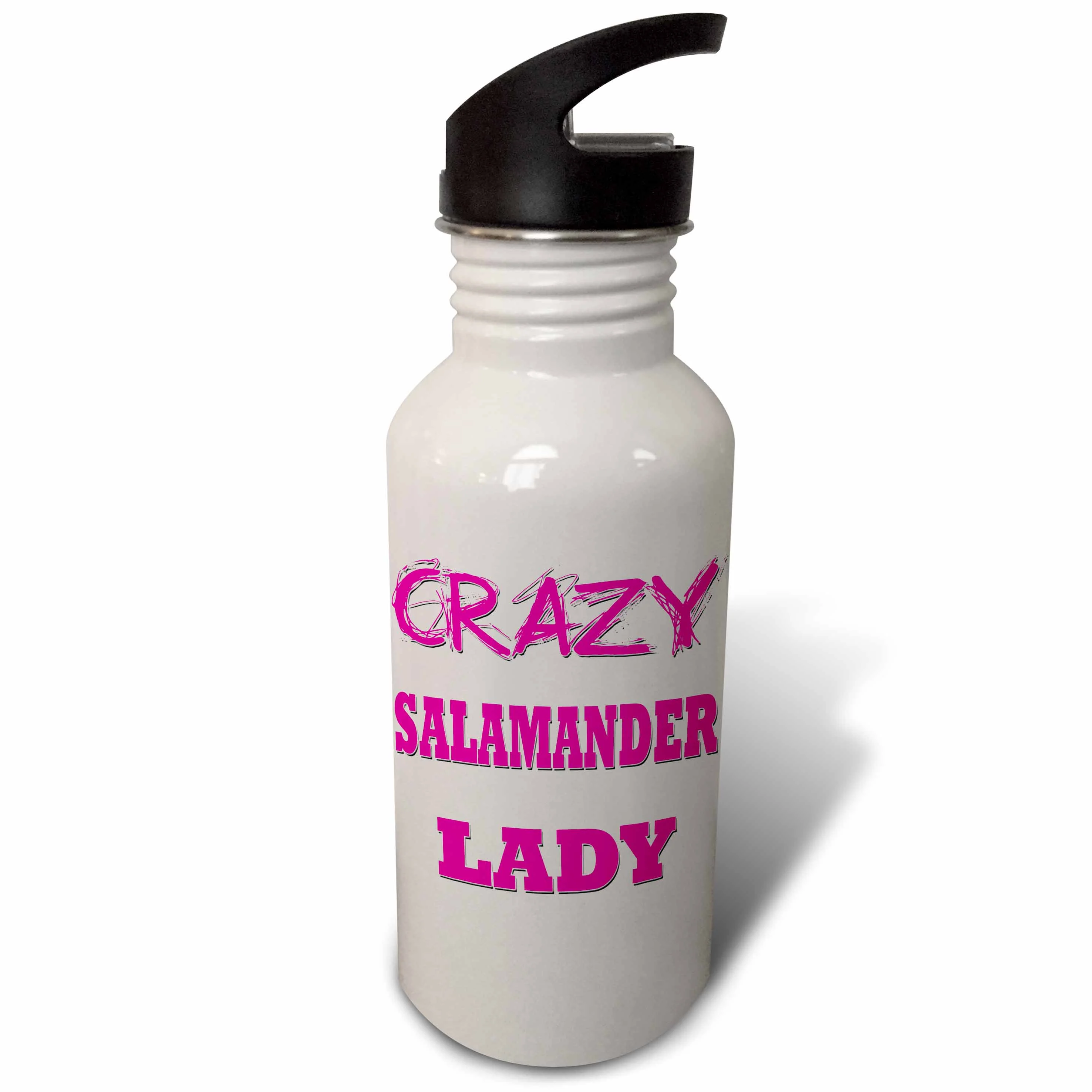 Crazy Salamander Lady 21 oz Sports Water Bottle wb-175273-1