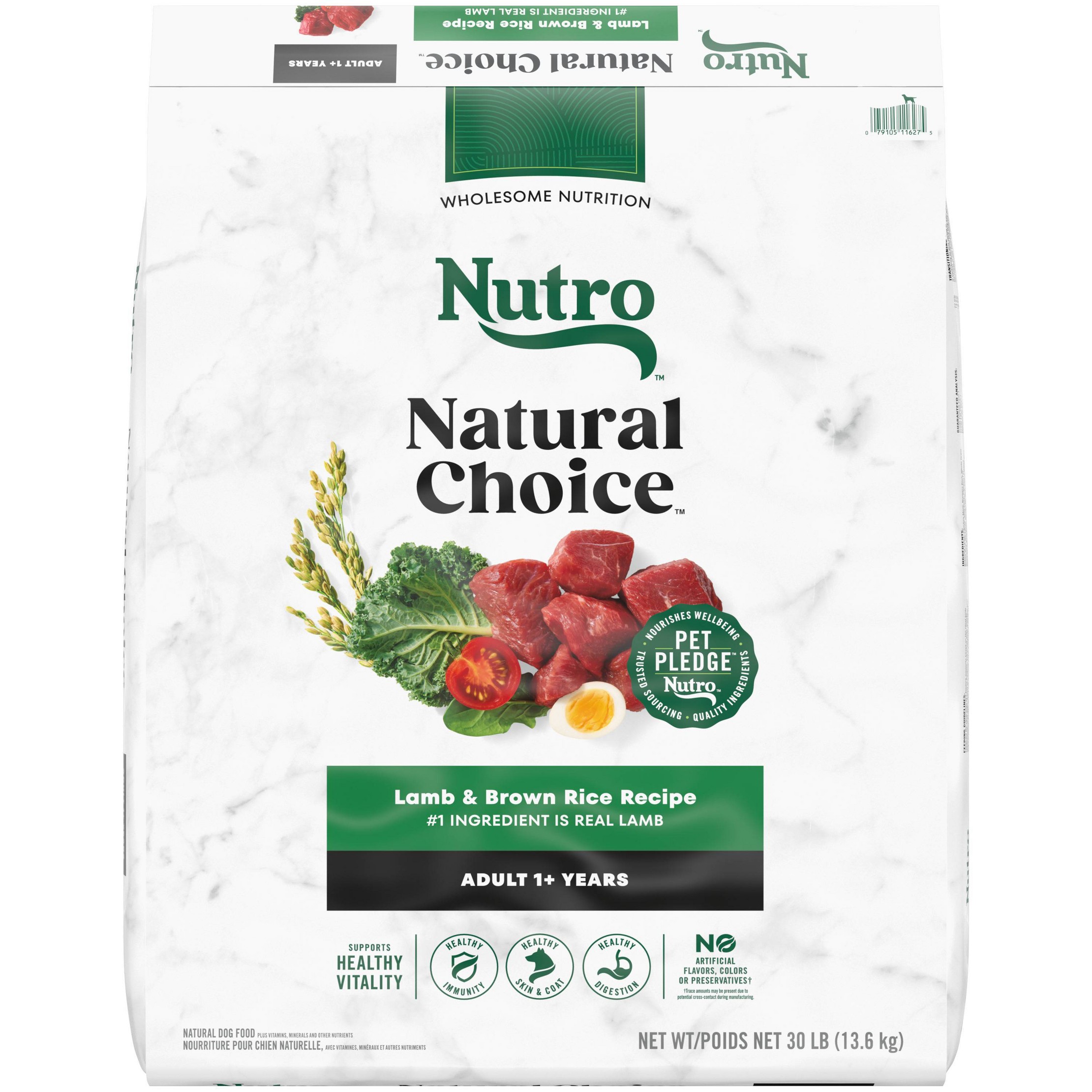 Natural Choice Lamb & Brown Rice Adult Dry Dog Food - 30lbs