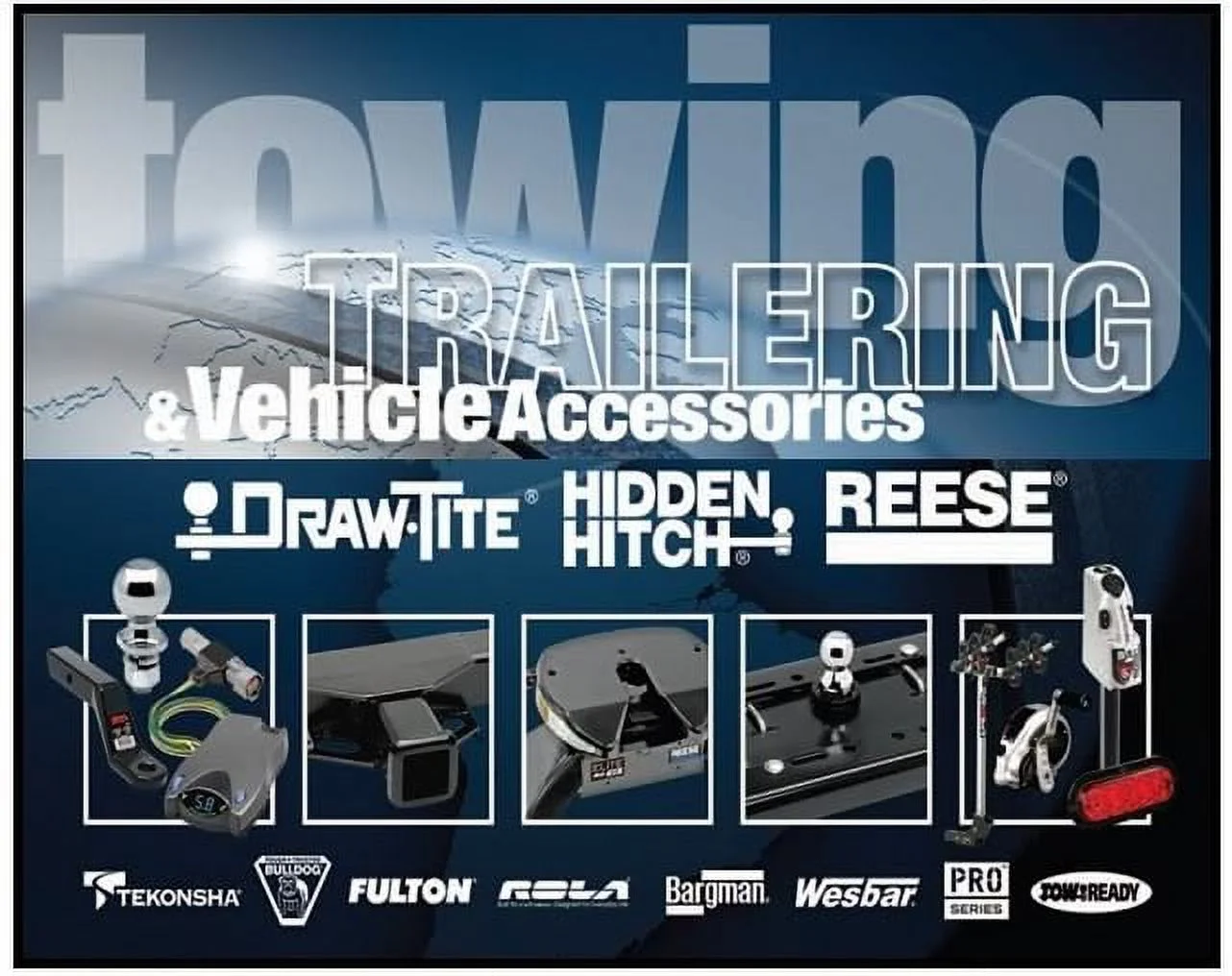 Reese 58058 Fifth Wheel Rails - 10-Bolt