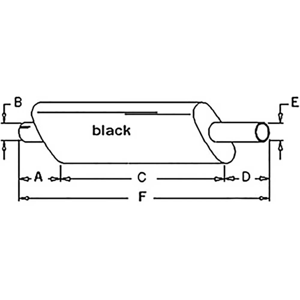RAParts AM70261975 Muffler