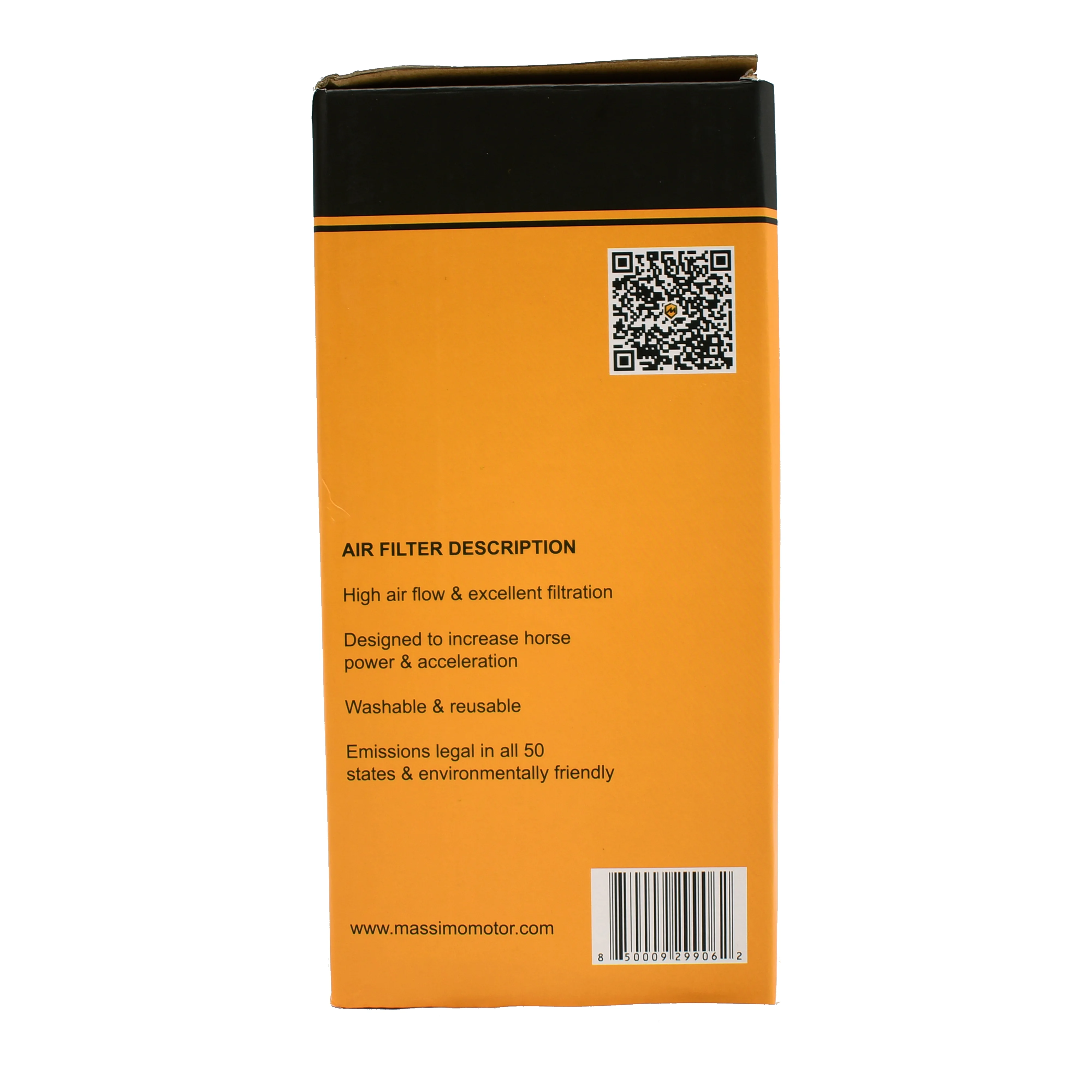 Massimo Air Filter For T-Boss Buck MSU UTV High Flow Washable & Reusable - Choose Your Model (MSU 500 / MSU 700)