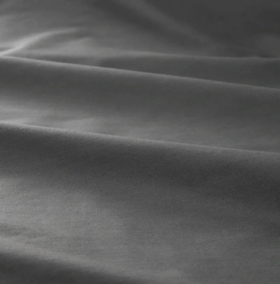 LUKTJASMIN Duvet cover and pillowcase(s) dark gray Full/Queen (Double/Queen)