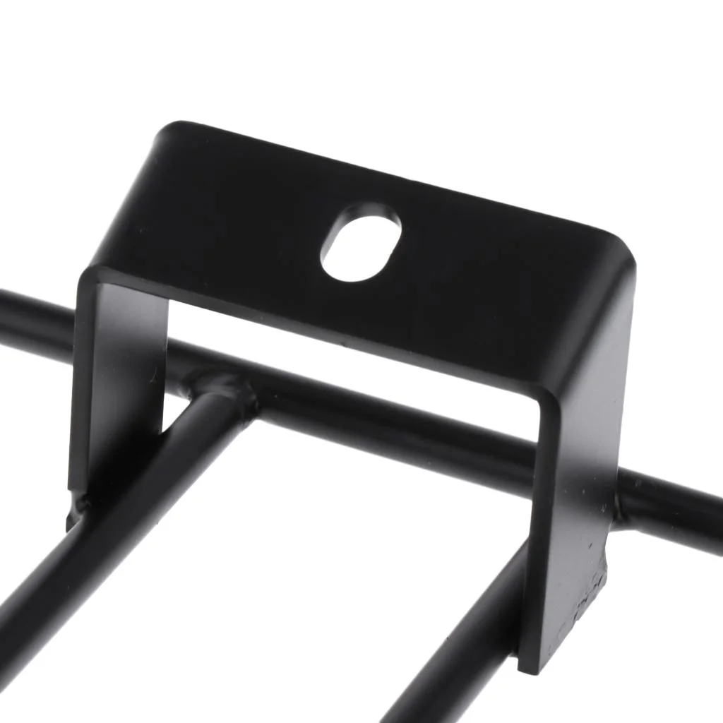 Sissy Bar Backrest Luggage Rack Rail Trunk Grom 250 300 500 2017-2019 (Black)