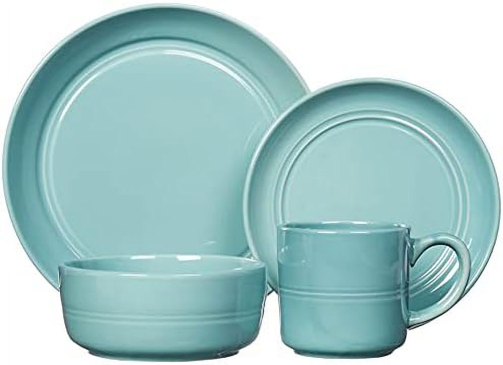 HK02665 Stoneware Ridge, 16Pcs, Blue