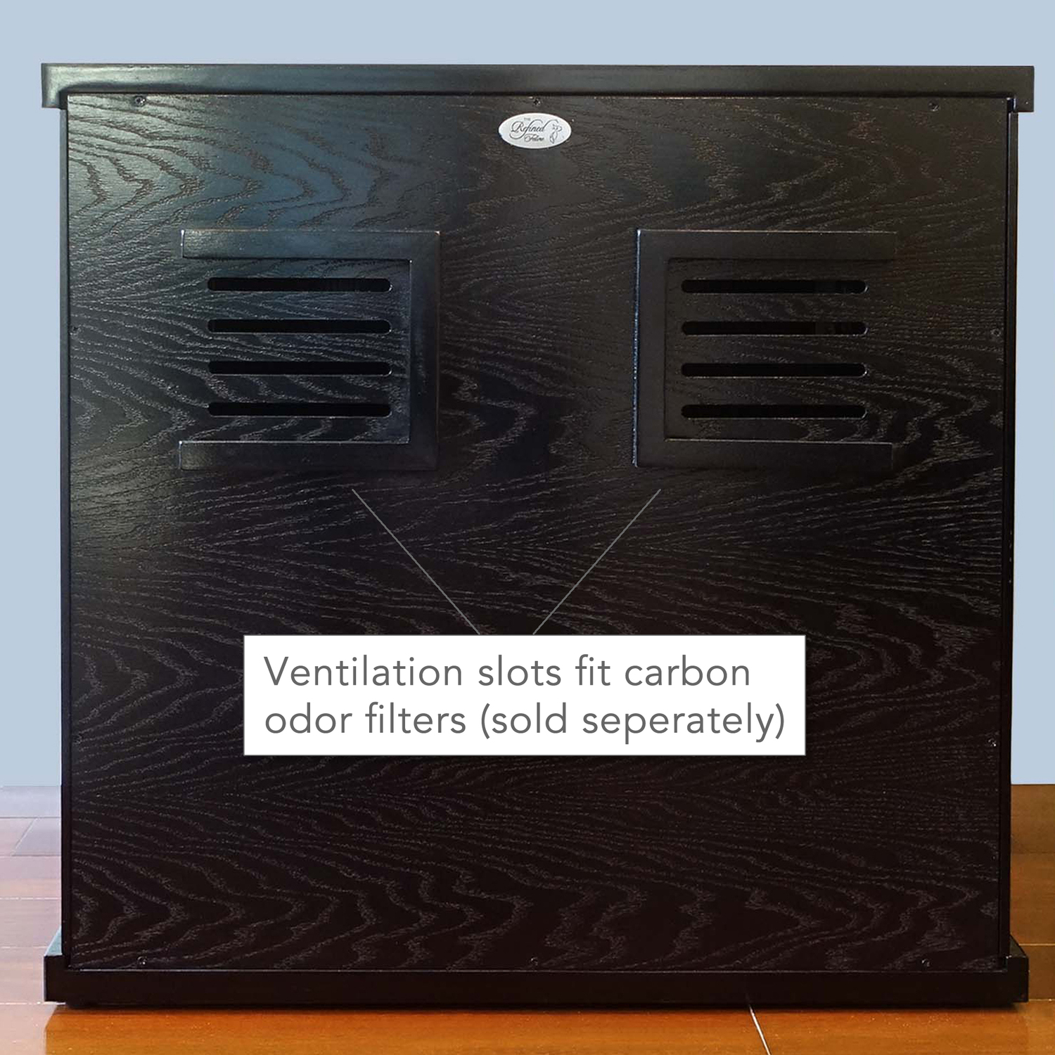 The Refined Feline Refined Litter Box Deluxe Large - Modern w/ Tapered Feet