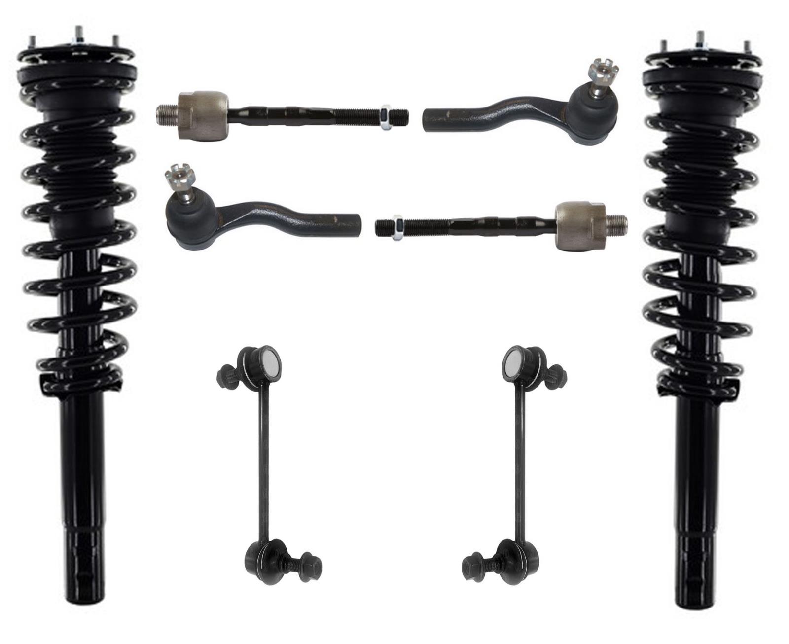 Front Struts Control Arms Rods Links For Lincoln MKZ 3.5L 10-12 All Wheel Drive