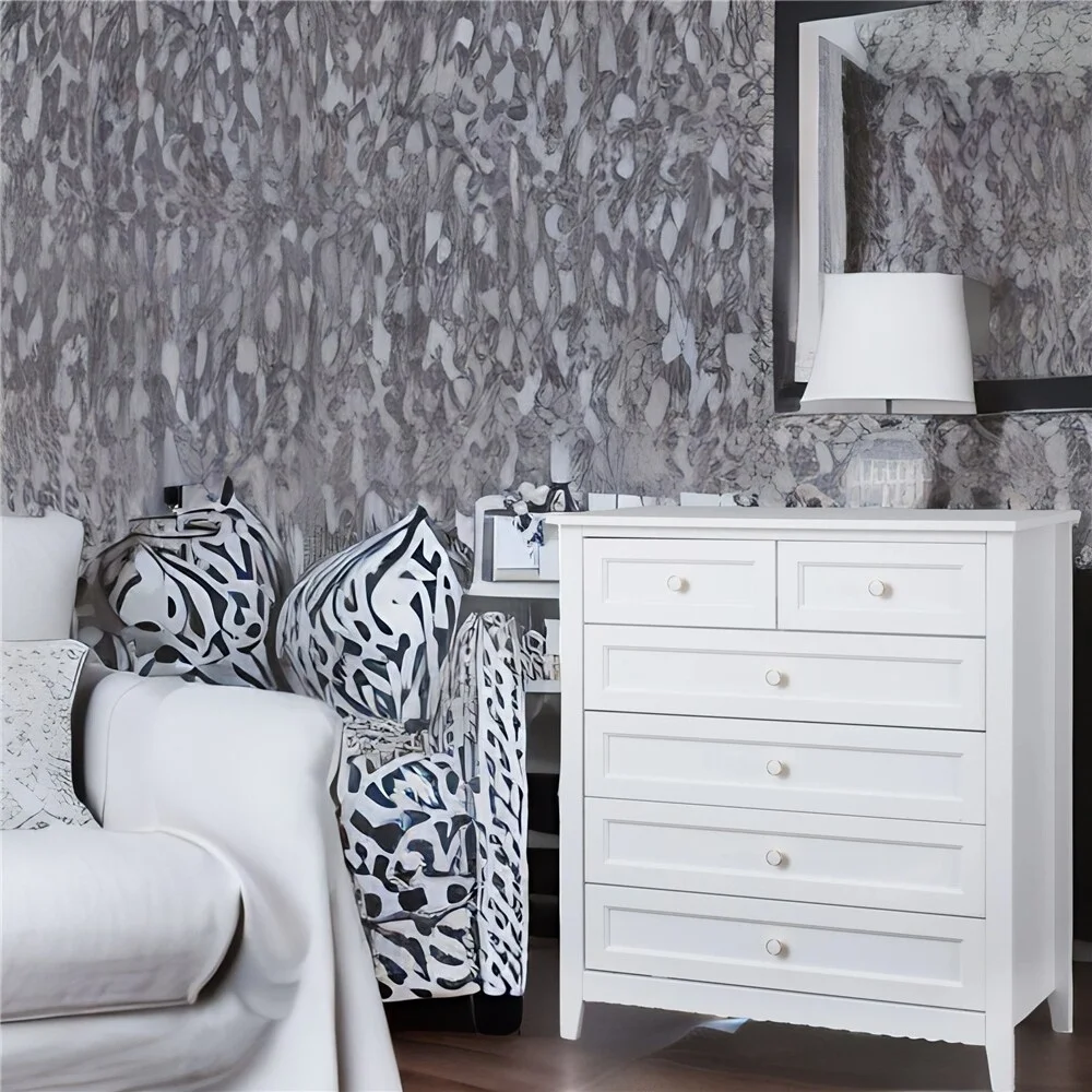 Dresser with Retro Round Handles