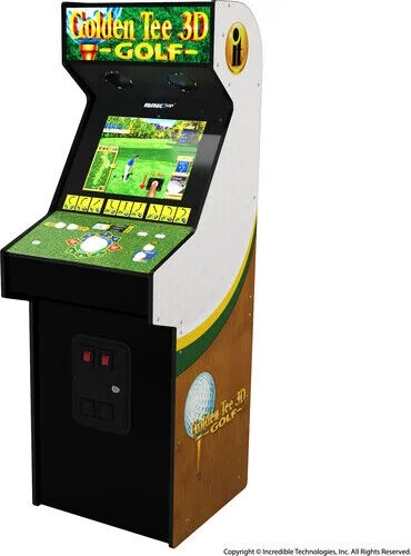 Arcade1UP Golden Tee 19 Arcade [New ]