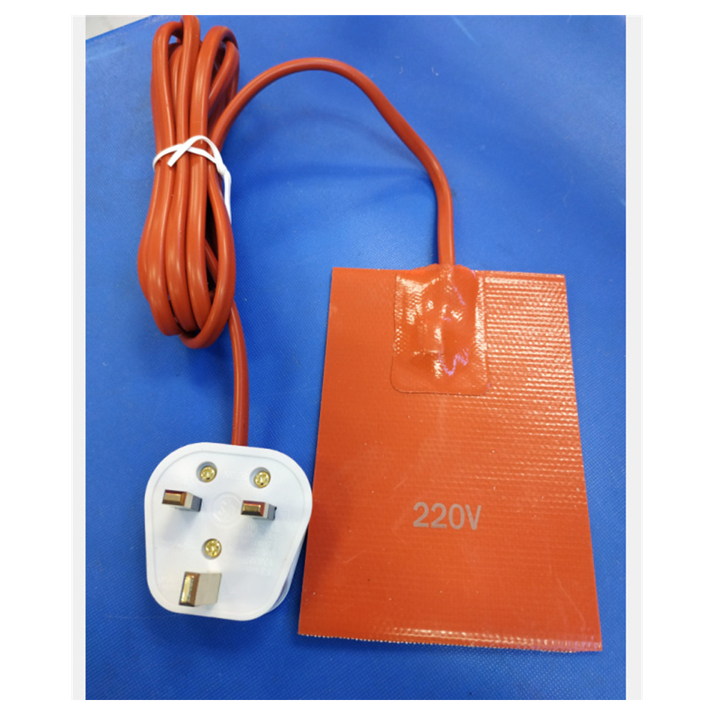 Car Engine Oil Pan Sump Tank Heater Pad Silicone oil heating Pad Engine Oil Tank Wear Protect With EU US UK AU Plug