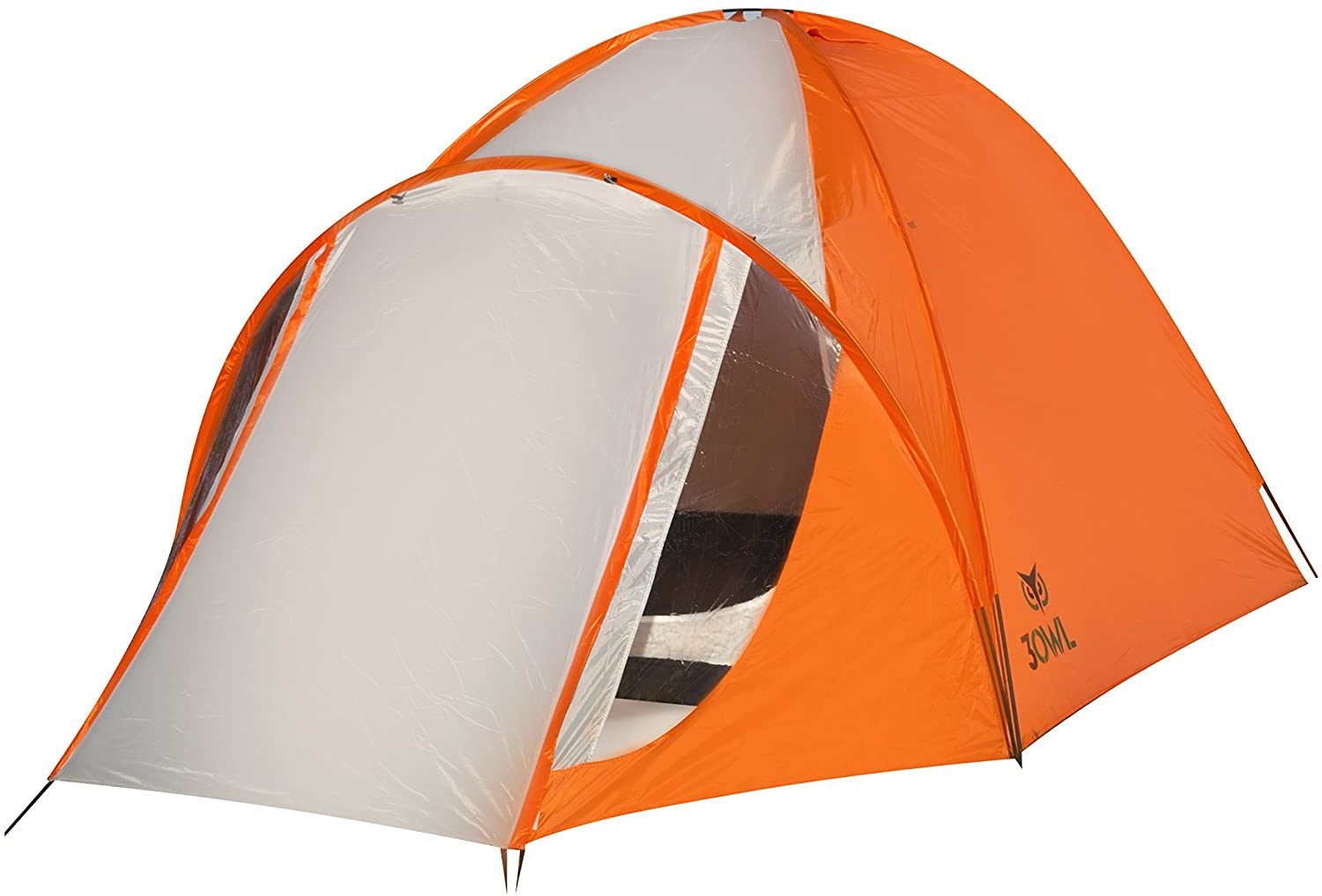 3OWL Everglades 5 Person Easy Setup Hiking, Camping, Outdoors Backpacking Orange Tent