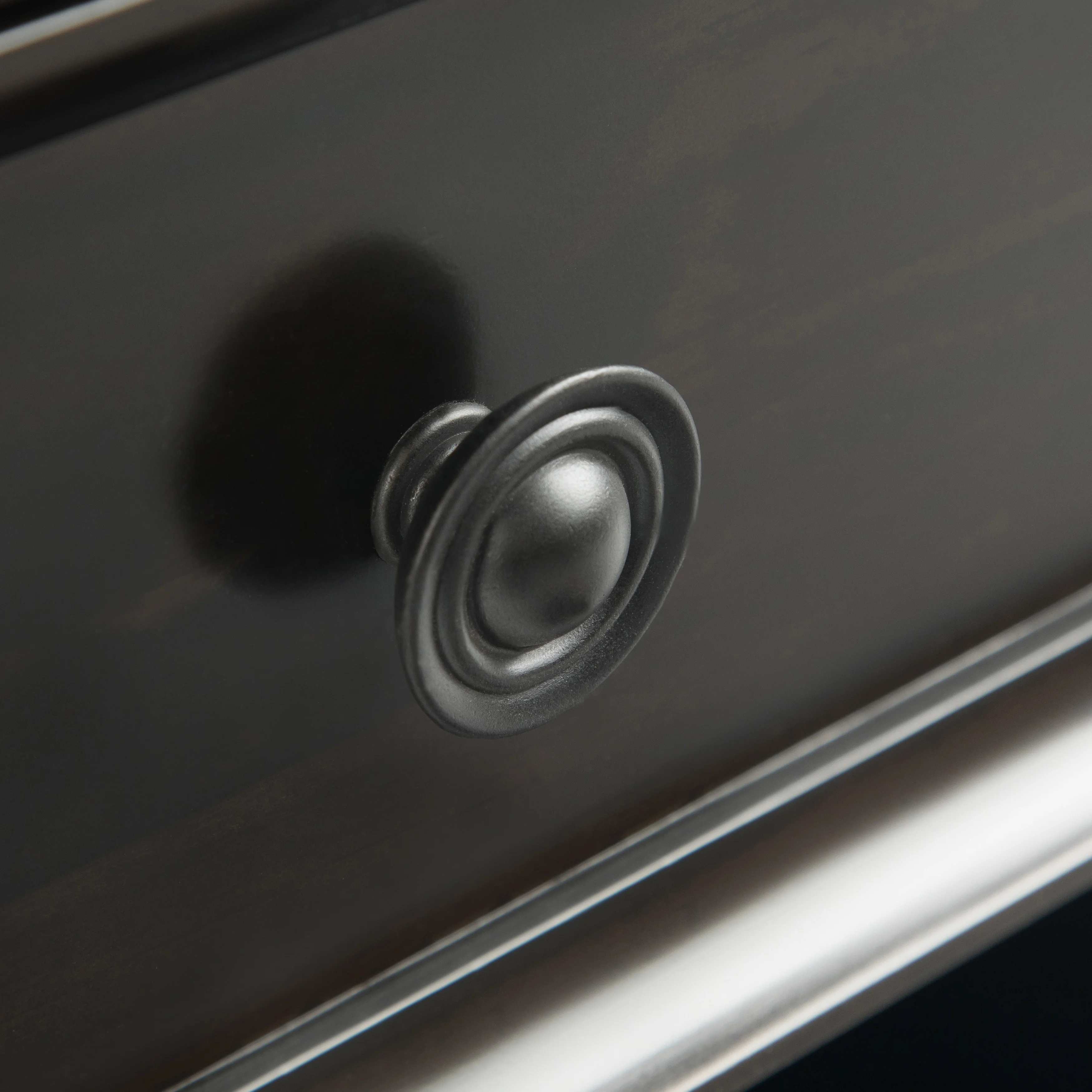 WyndenHall  Halifax SOLID WOOD 24 inch Wide Bedside Nightstand Table Farmhouse Grey Lacquer, Stained