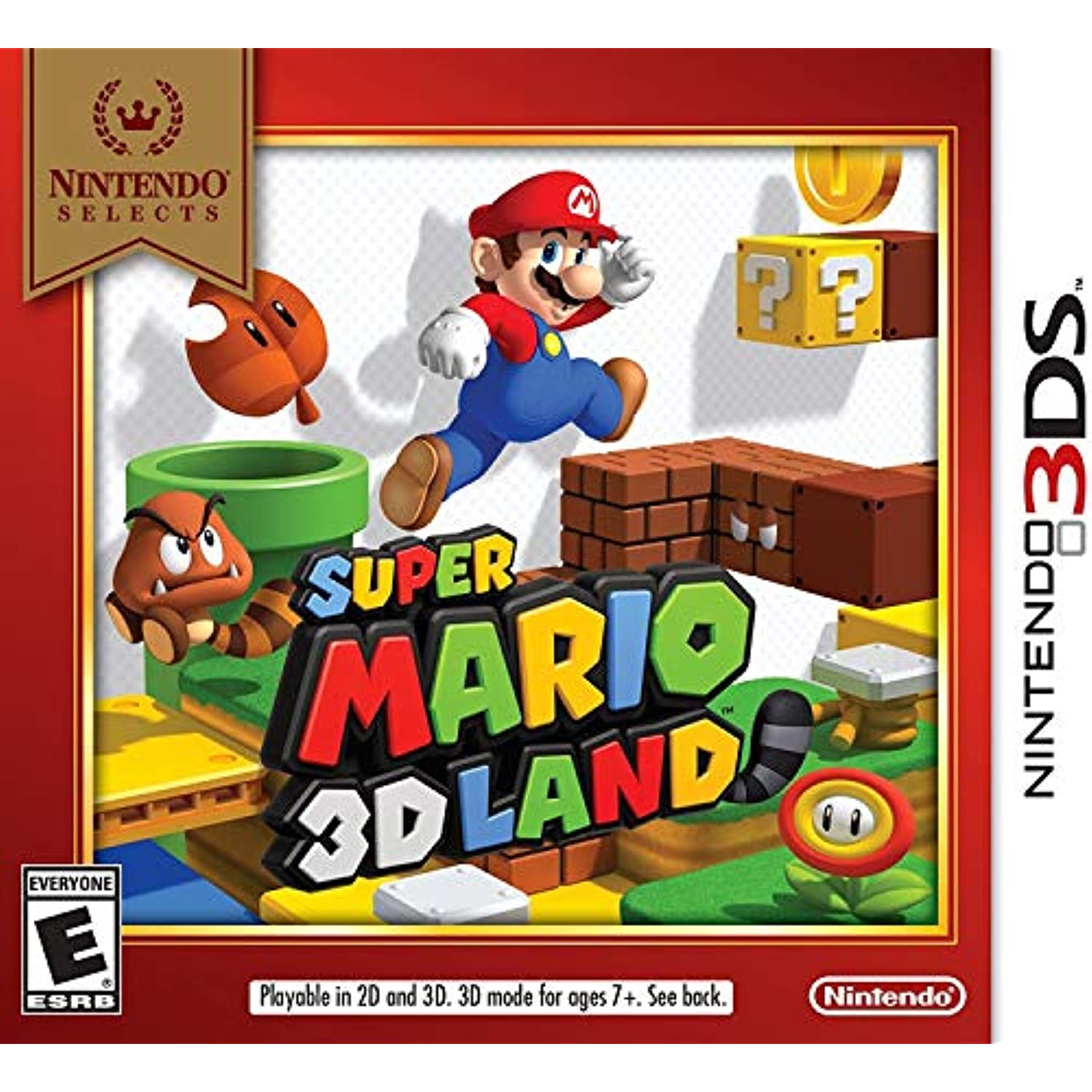 Nintendo Selects: Super Mario 3D Land - 3Ds