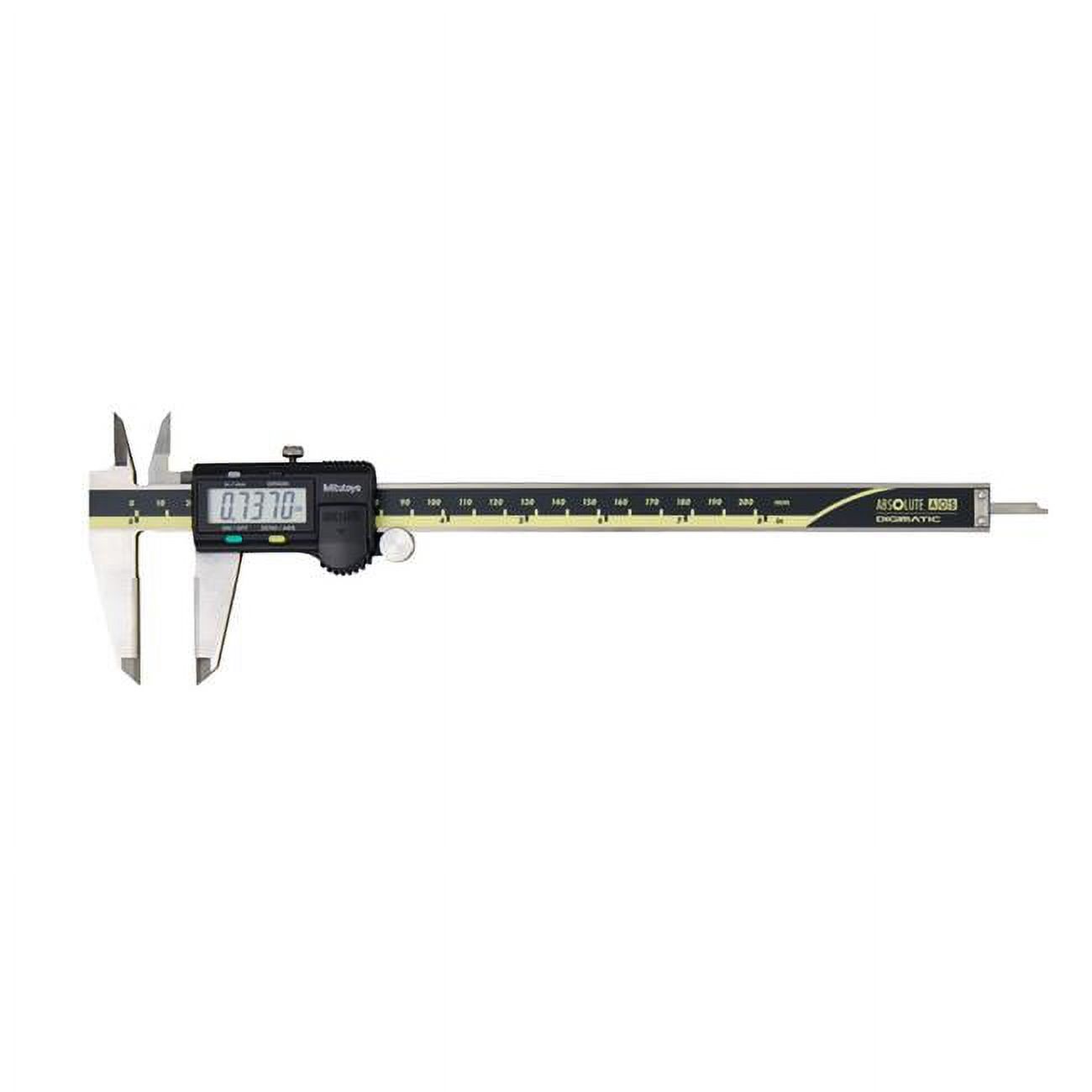 Mitutoyo 500-163-30 0-8 in. Digimatic AOS Absolute Caliper with Range Outdoor Jaw