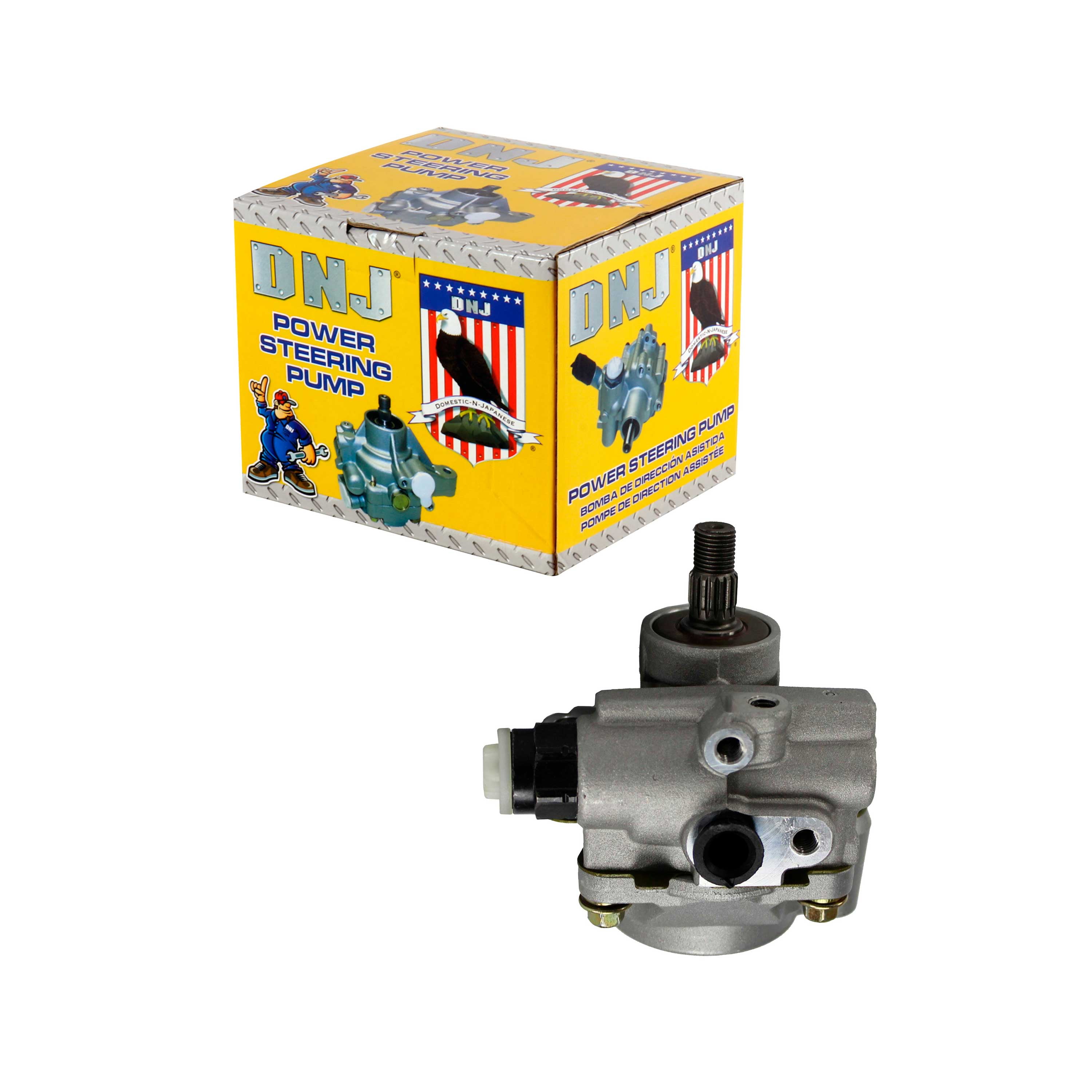 DNJ PSP1218 New Power Steering Pump Fits Cars & Trucks 95-04 Toyota Tacoma 3.4L V6 DOHC Fits select: 1995-1998 TOYOTA T100