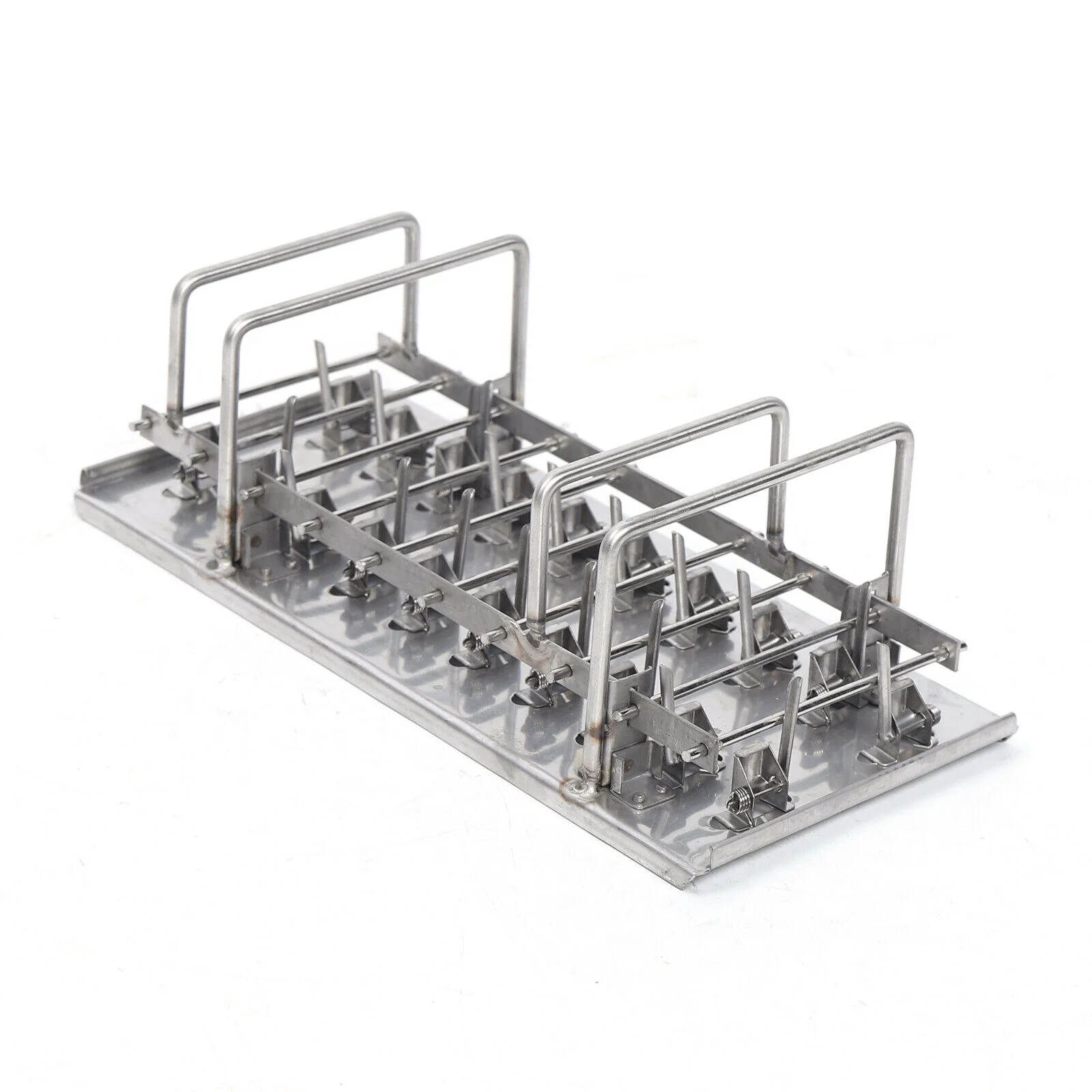 DENEST 20Pcs Ice Cream Mold Ice Popsicle Stick Holder Mold Stainless Steel