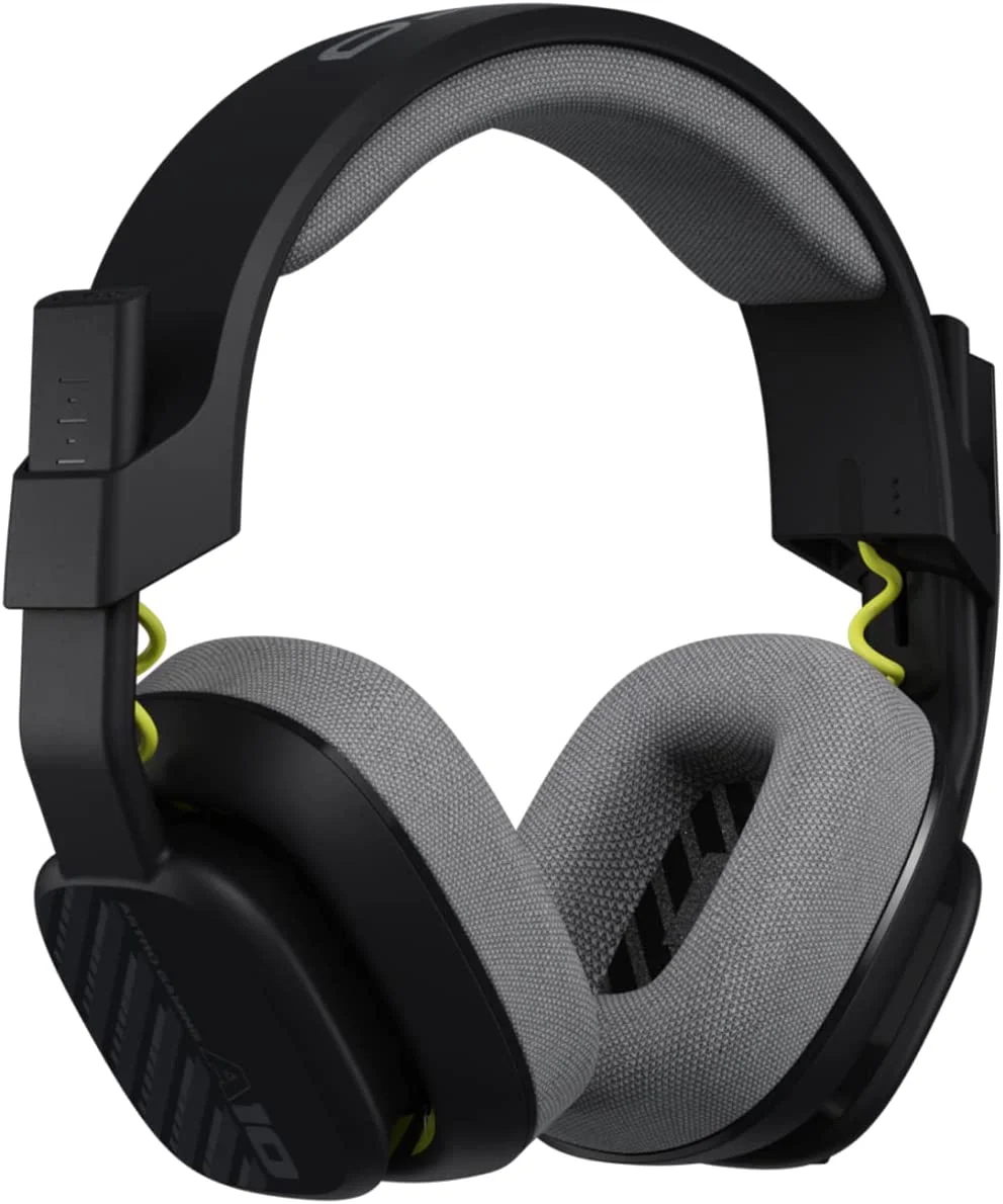 Astro A10 Gaming Headset Gen 2 Wired Headset Over-Ear Gaming Headphones with flip-to-Mute Microphone, 32 mm Drivers,Like New Black