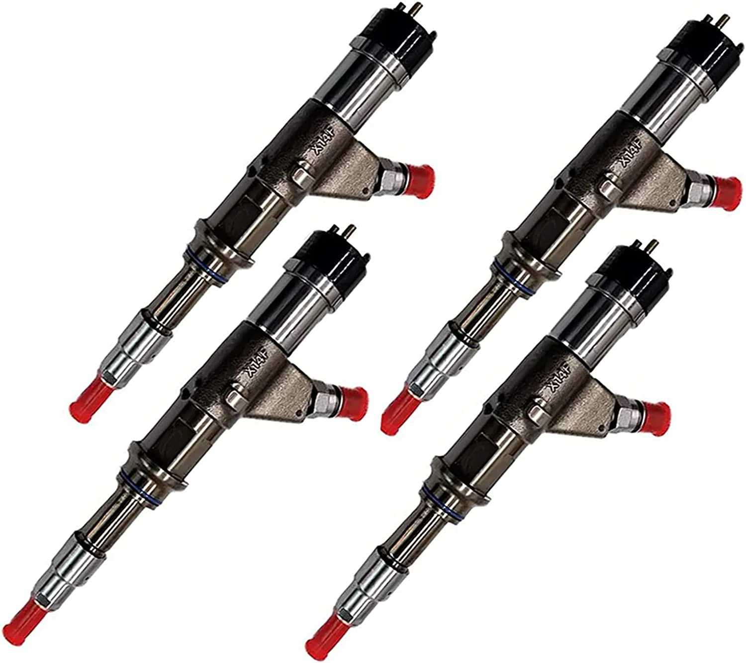 Seapple 4PCS Fuel Injector 4307475 Fit For Cummins ISG11.8L Engine