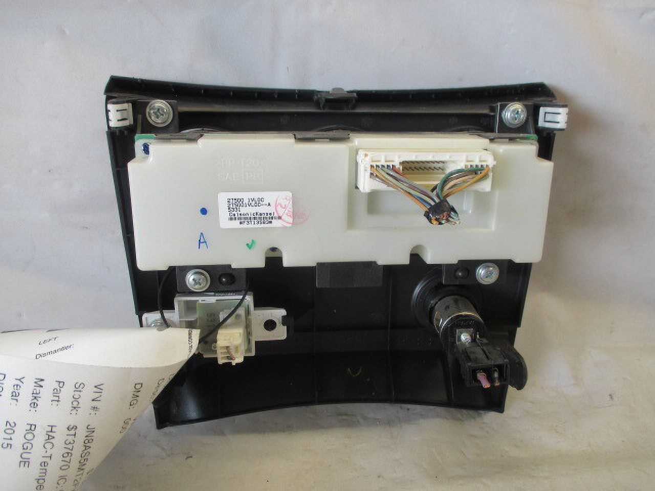 Pre-Owned 2011 2012 2013 214 2015 Nissan Rogue AC Heater Temperature Control Unit OEM (Good)