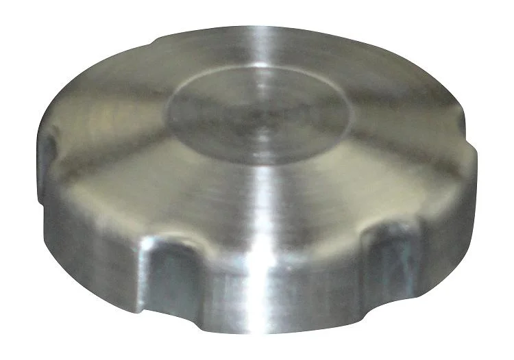 3x9 End Fill Spun Aluminum Gas Tank .28 Gallon - Mini Bike, Go Kart, Riding Mower