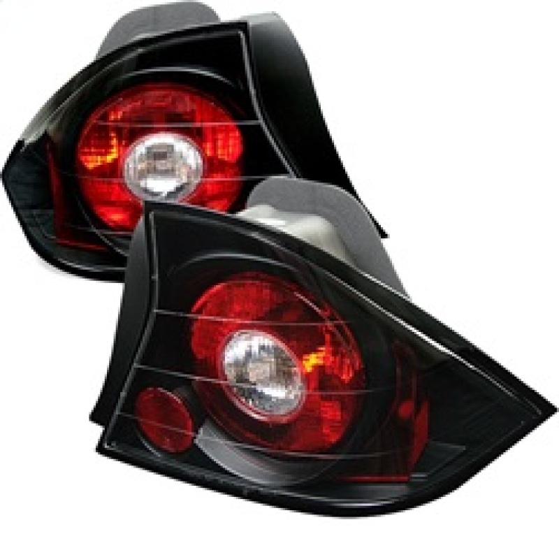 Spyder Honda Civic 01-03 2Dr Euro Style Tail Lights - Black Fits select: 2001-2003 HONDA CIVIC LX