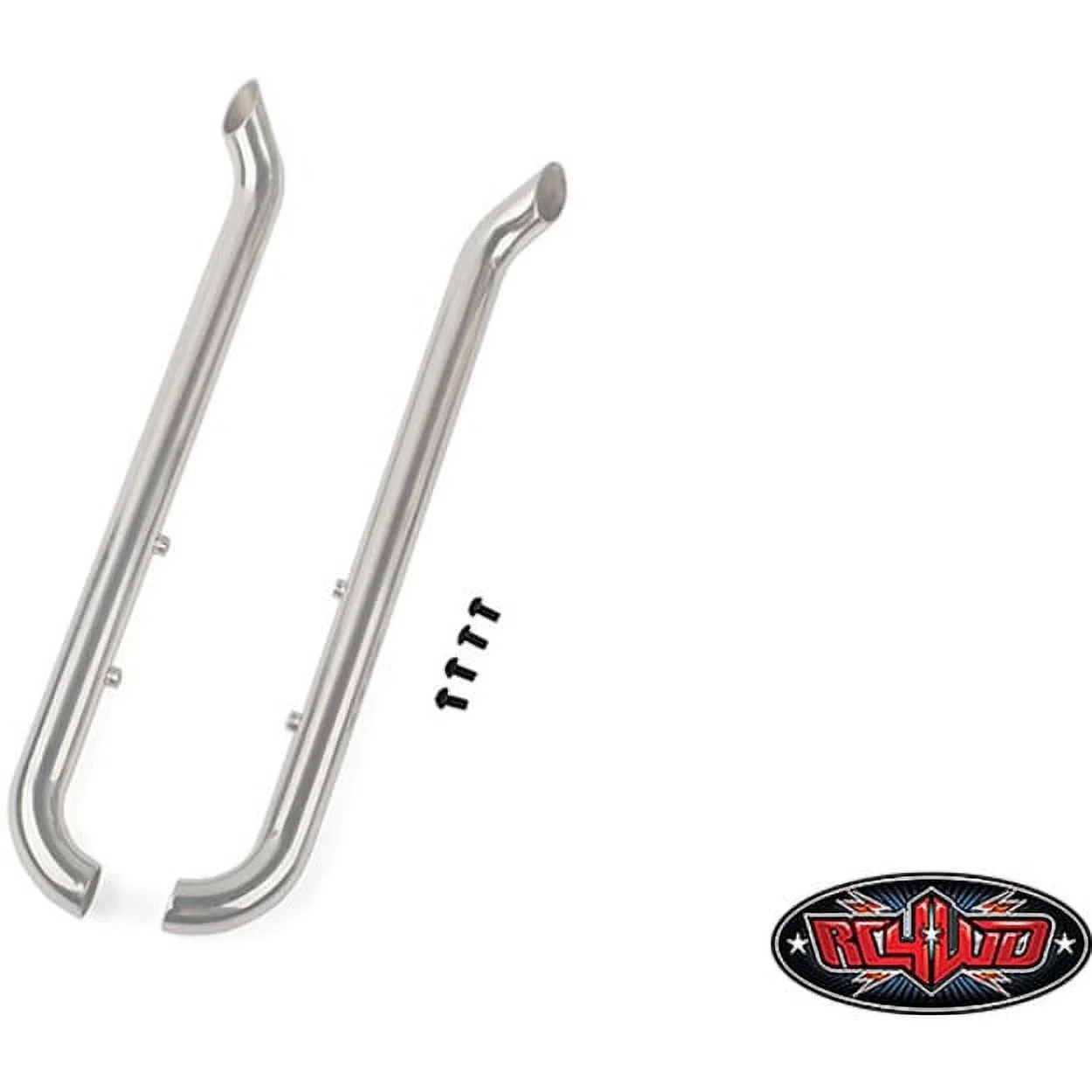 RC 4WD Z-S2144 Bent Exhaust Stacks for Tamiya 1/14 King / Grand Hauler