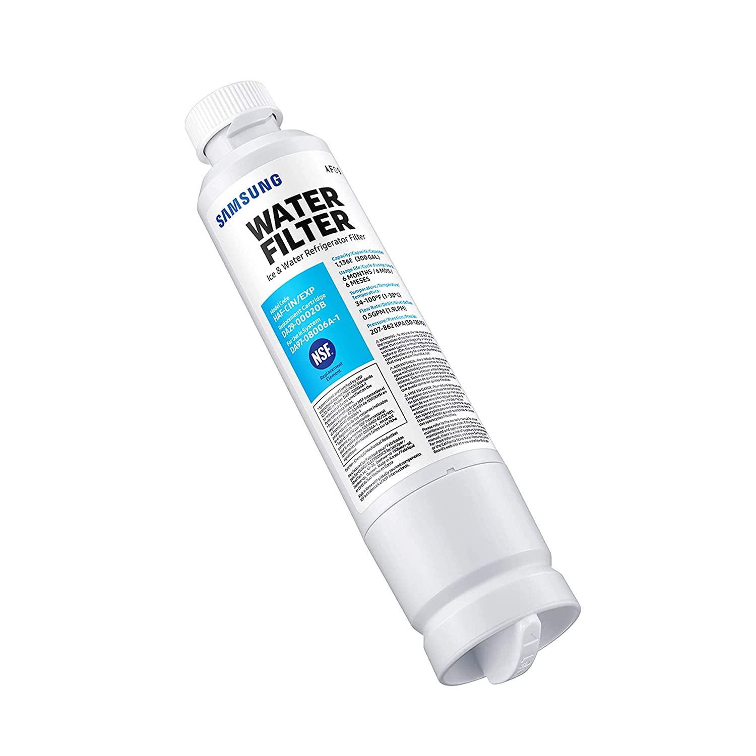 Replacement Water Filter for Samsung DA-97-08006A Refrigerator Water Filter