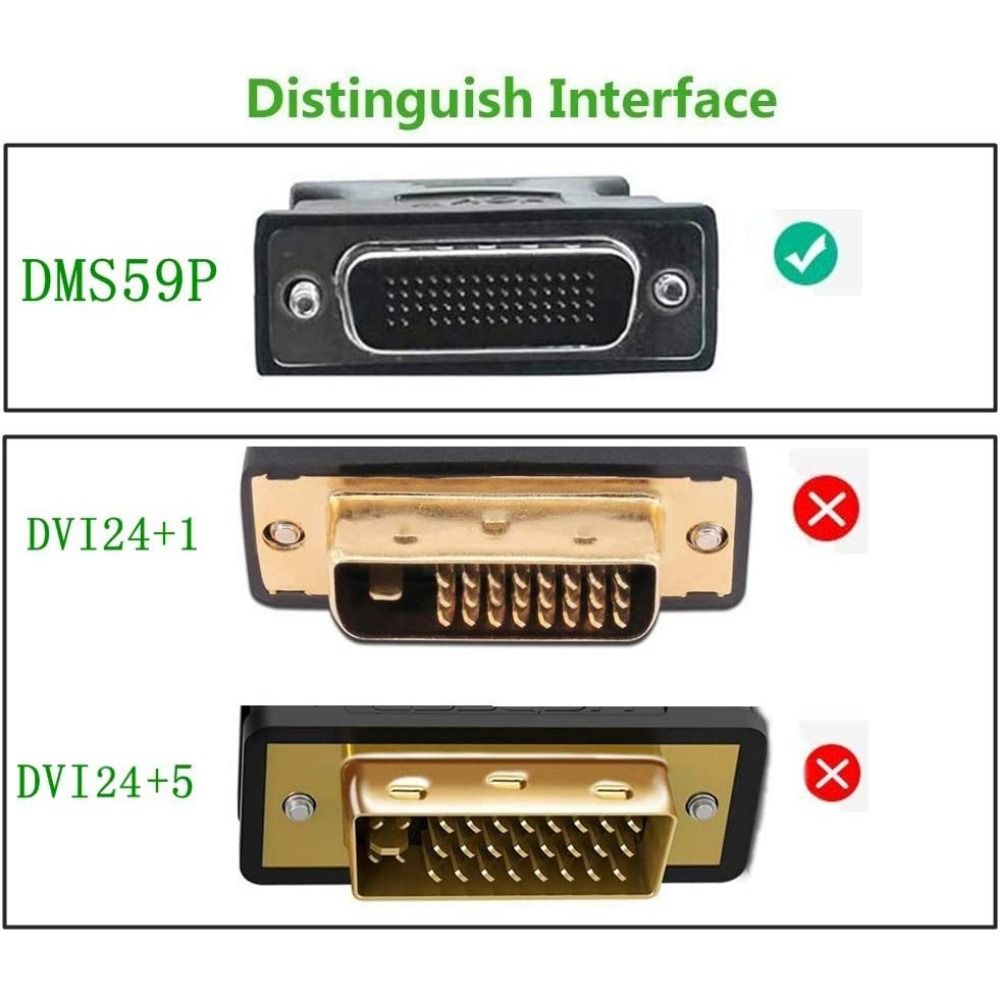 Projector Extension Cable HDTV Dual Monitor DMS 59 Pin to 2 HDMI-compatible Cable Y Splitter Male to Female Converter