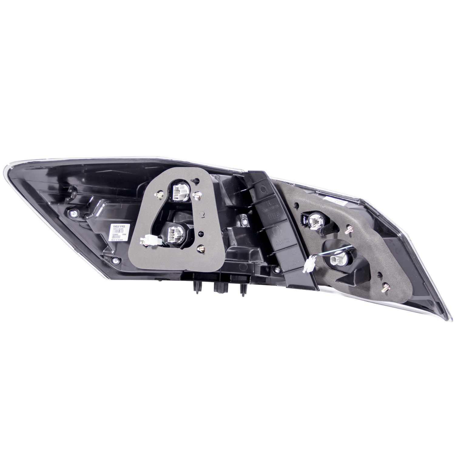 ANZO 2013-2015 Honda Accord LED Taillights Red/Clear 4pc