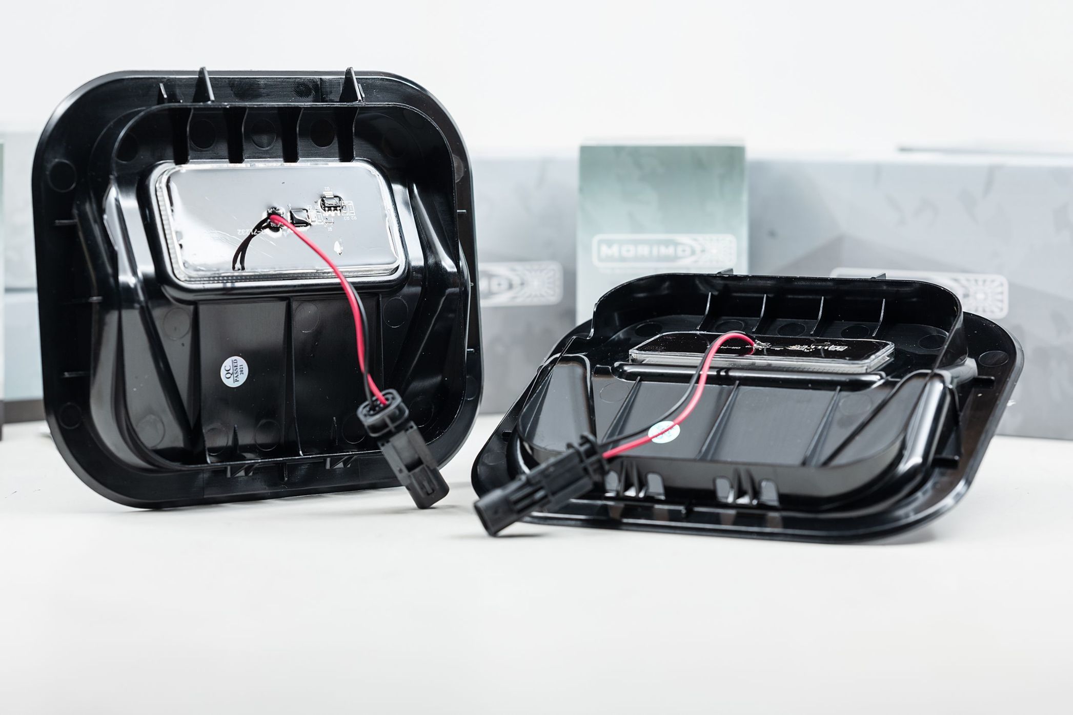 Morimoto LFZ09 2x XB LED Multipro Step Lights For 2019 GMC Sierra 1500 Limited