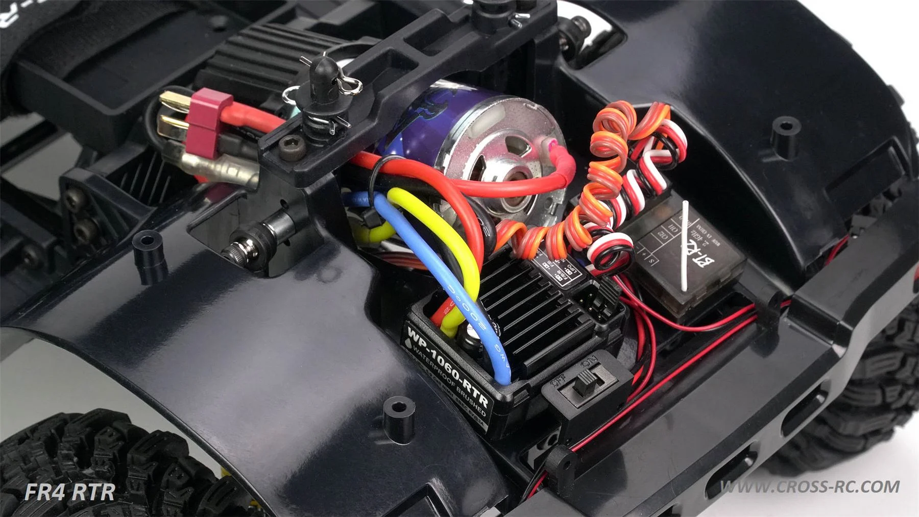 Cross RC - FR4 1/10 Demon 4x4 RTR; No Battery or Charger - Blue