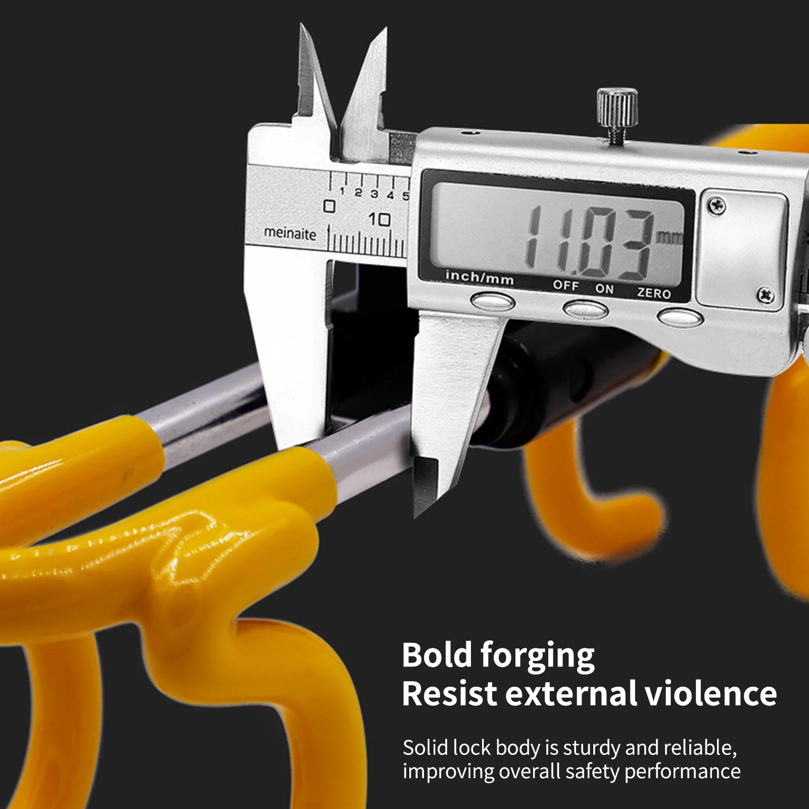 Gecheer Steering Wheel Lock for Cars -Theft Car Steering Wheel Lock Length Adjustable for Truck SUV Car