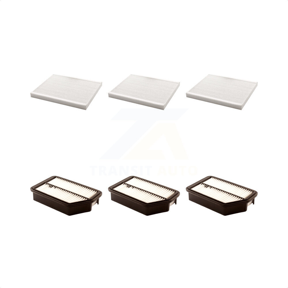 Air And Cabin Filters Kit For Hyundai Elantra Kia Forte GT Forte5 Coupe Koup Rondo KFL-101083