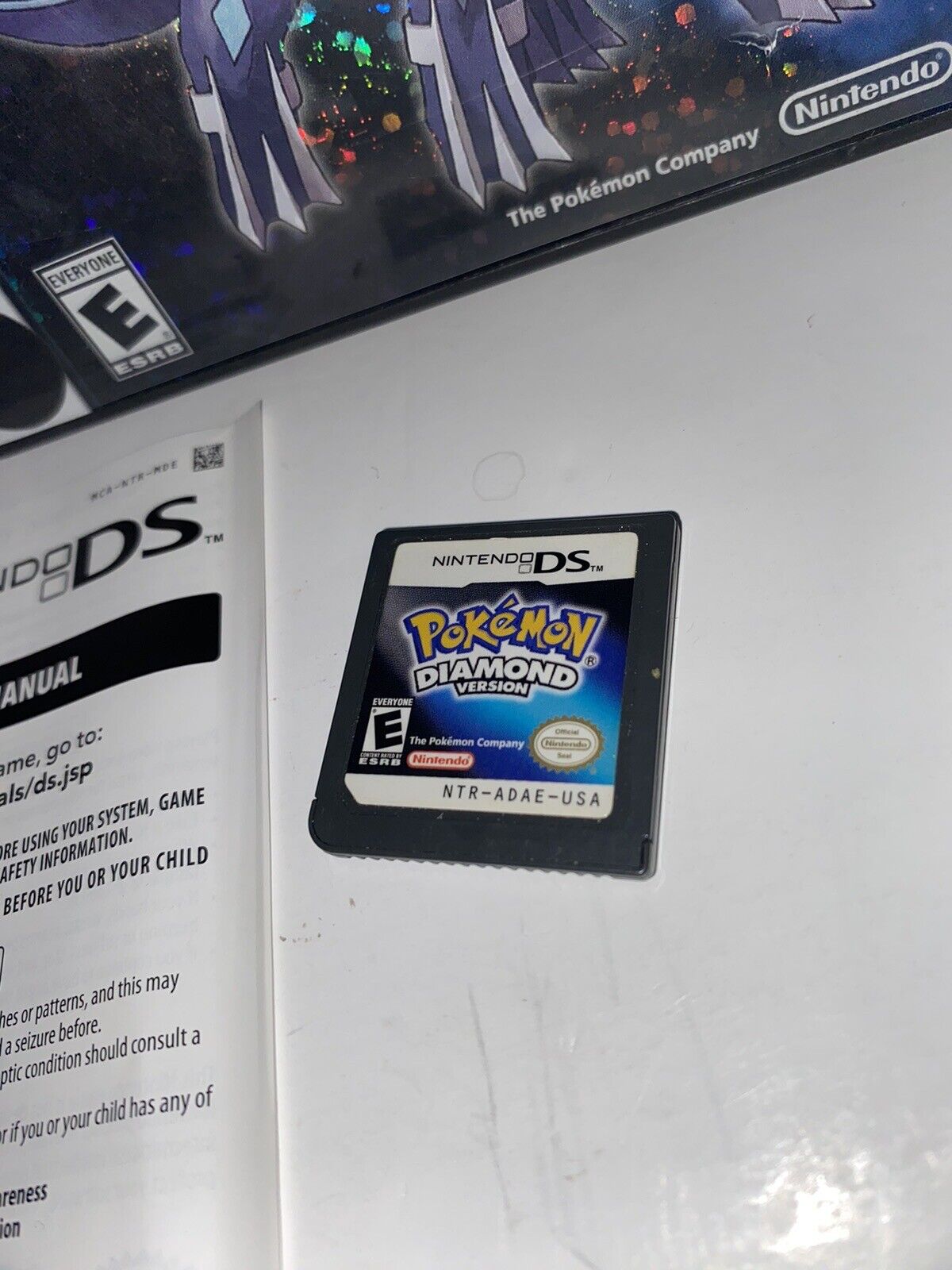 Nintendo DS Pokemon Diamond W/ Insert (Tested & Authentic)
