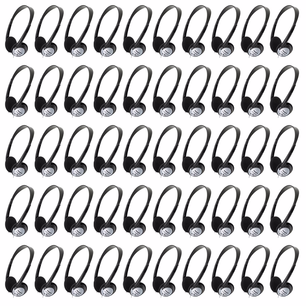 (50 PACK) Panasonic RP-HT21 Lightweight Headphones with XBS