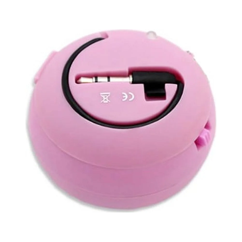 Portable Wired Speaker for OnePlus Nord N300 5G/N20 5G Phones - Audio Multimedia Rechargeable Pink Compatible With OnePlus Nord N300 5G/N20 5G
