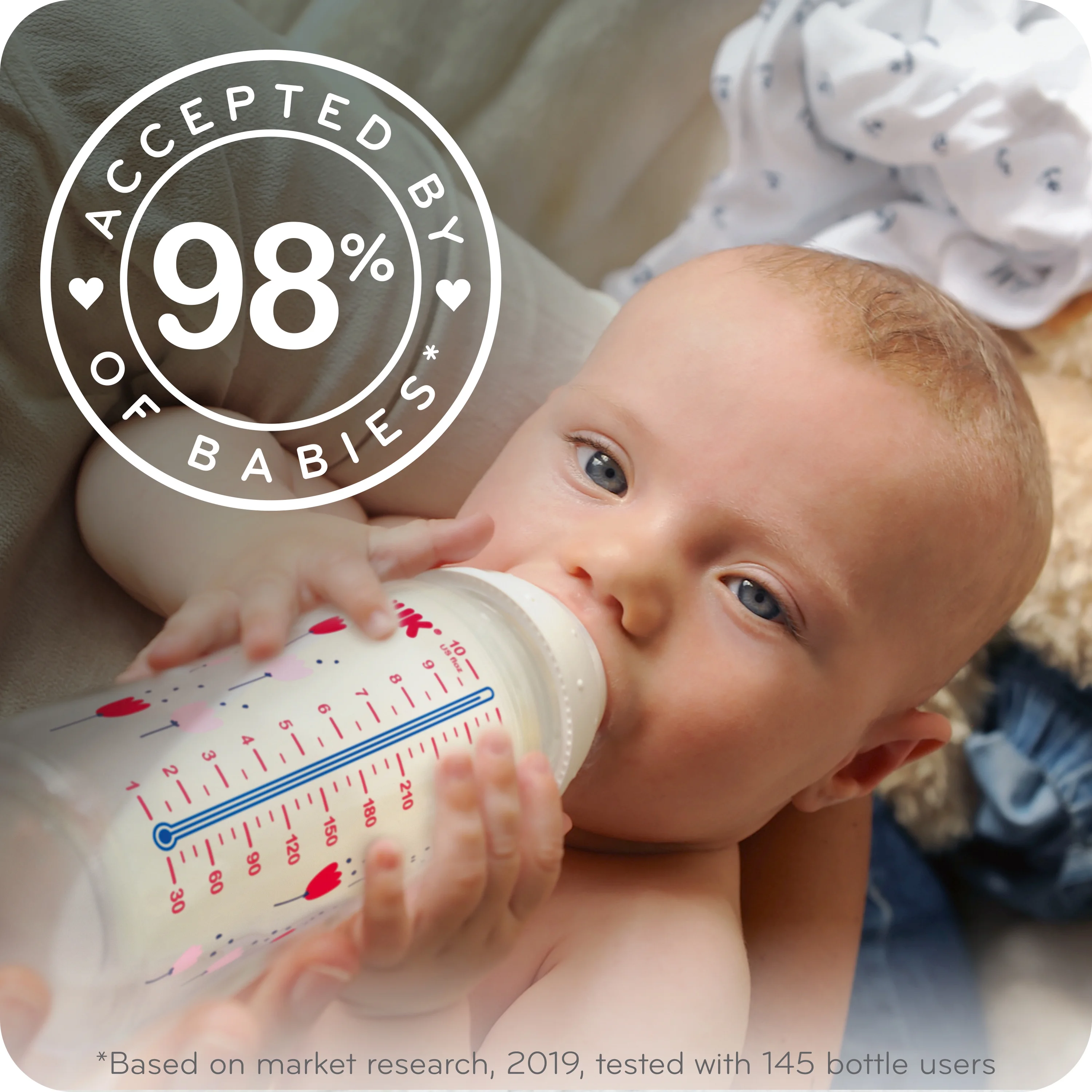 NUK Smooth Flow Anti-Colic Bottle, 5 oz, 3-Pack