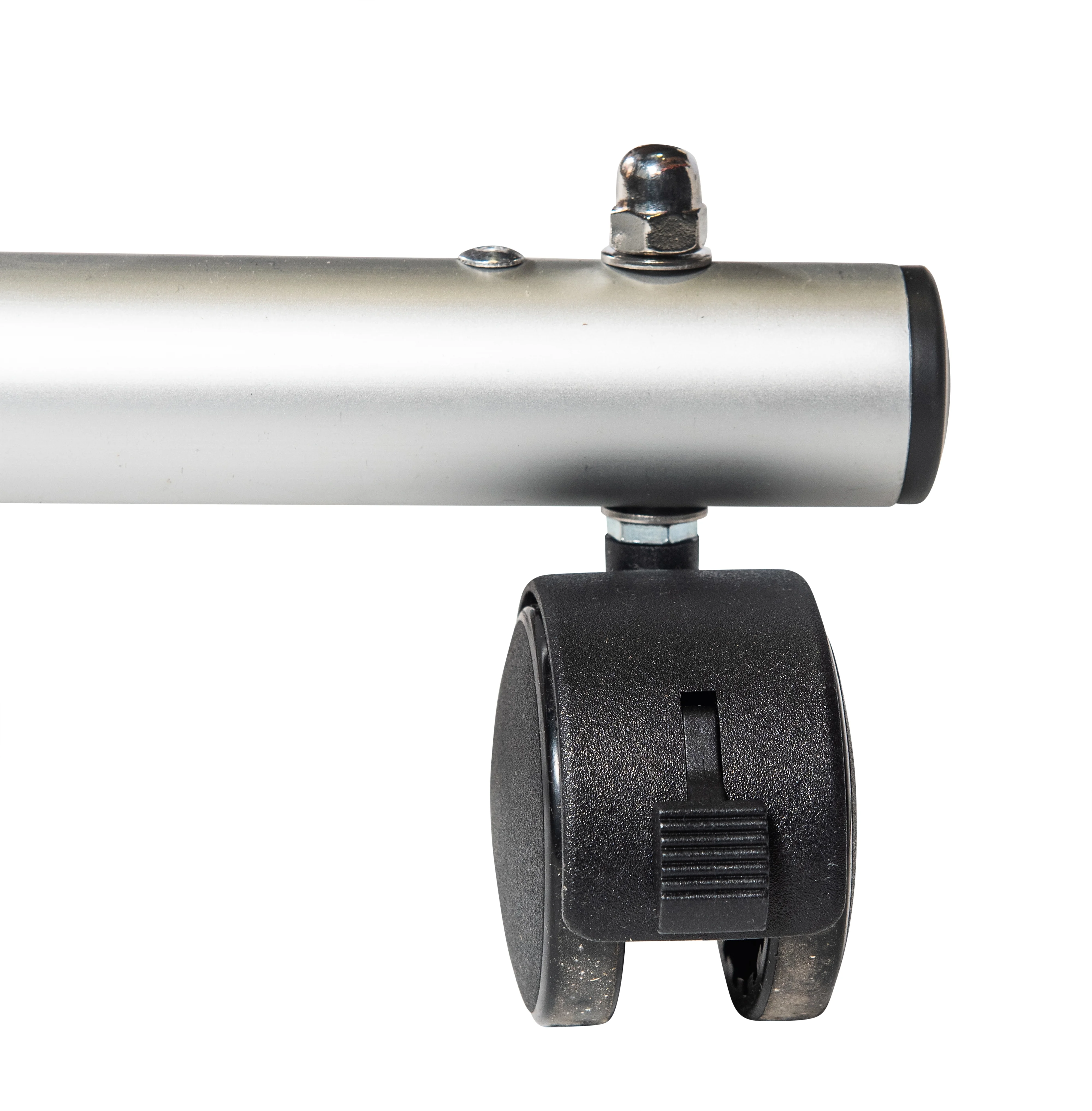 In-Ground Pool Solar Cover Aluminum Reel with Telescopic Tube and Wheels - 18ft