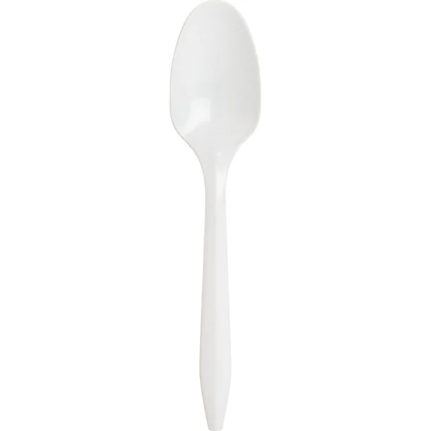 Nicole Fantini's Disposable Economical Plastic White Forks (500 Count) for Resturant, Hotel, Deli & big parties