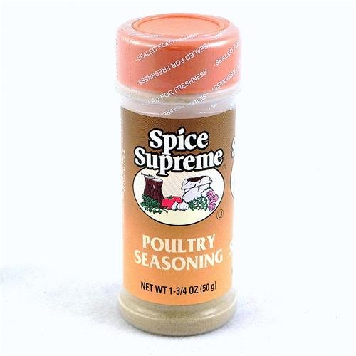 Spice Supreme - Poultry Seasoning (50g) 380307 - Pack of 6