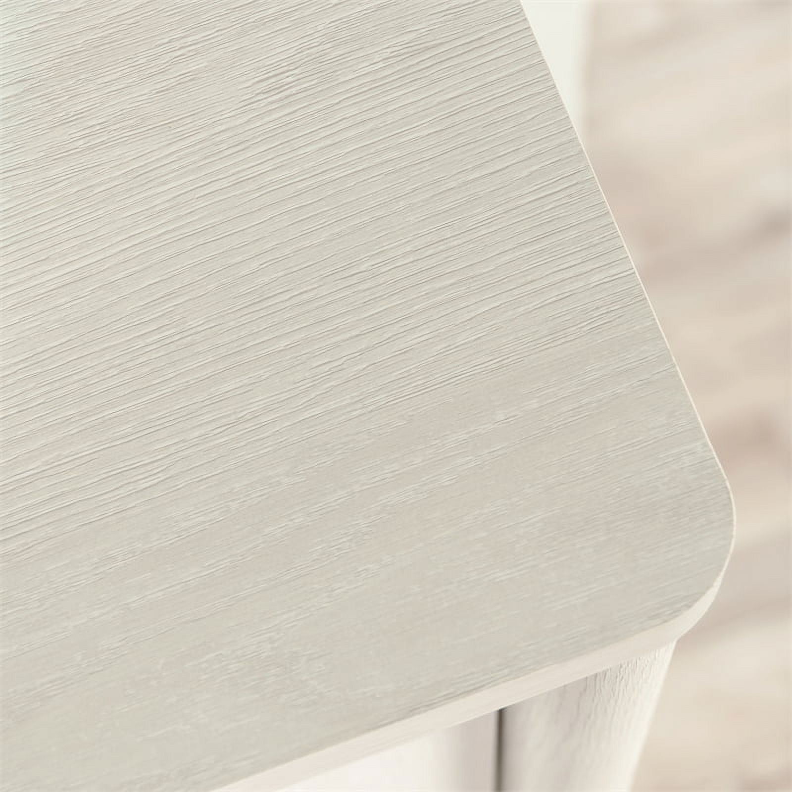 Sauder Dover Edge Bedroom Armoire with Drawer, Glacier Oak Finish