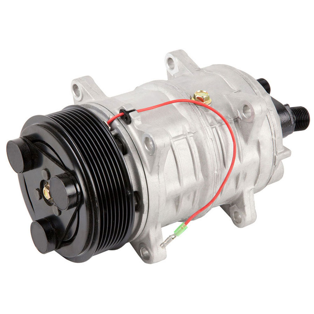 AC Compressor & 123mm 8-Groove A/C Clutch Replaces TM-16 HD 488-46122 12v - Buyautoparts
