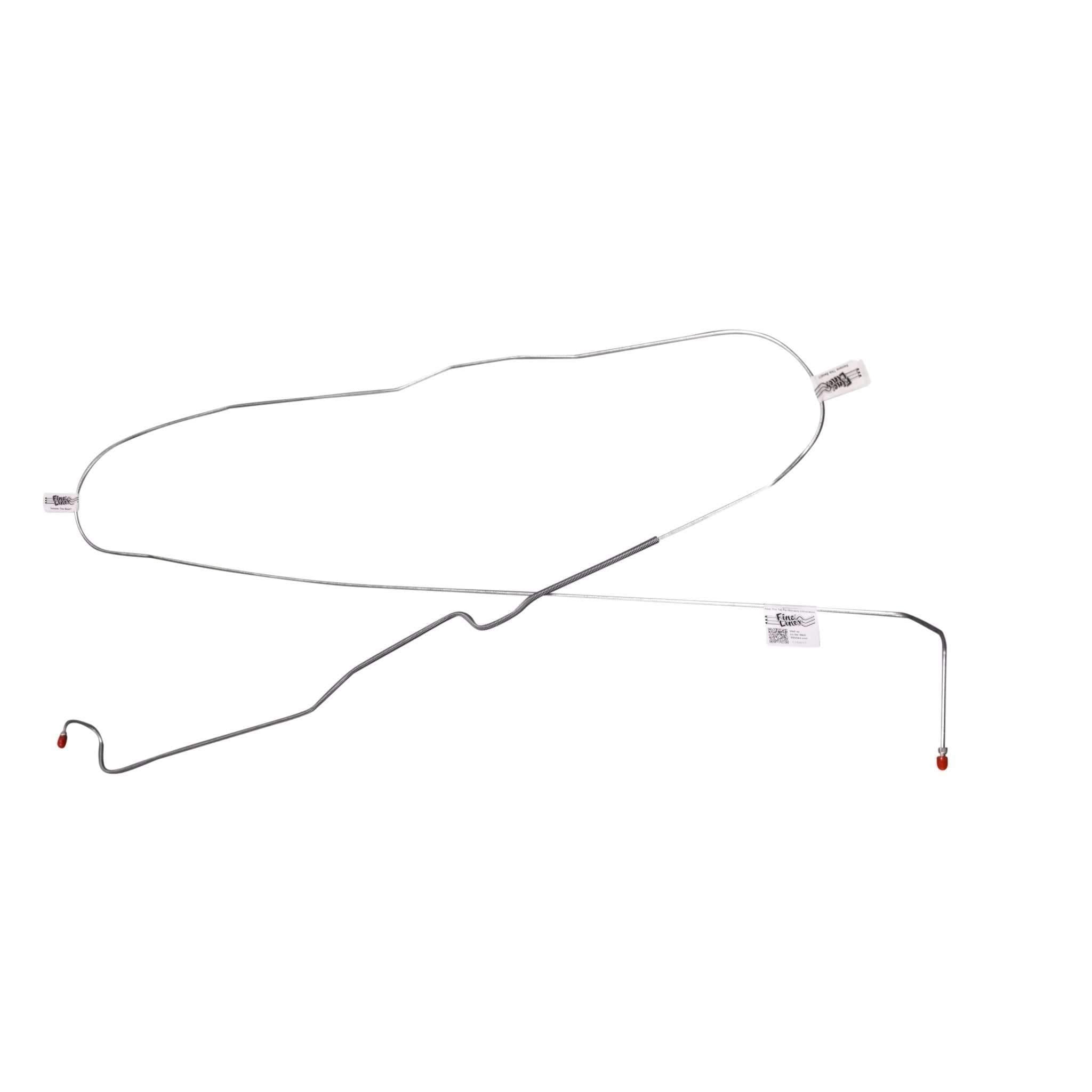 98-05 Ranger 4wd Extended Cab/Short Bed Intermediate Brake Line; Steel-TIN0242OM