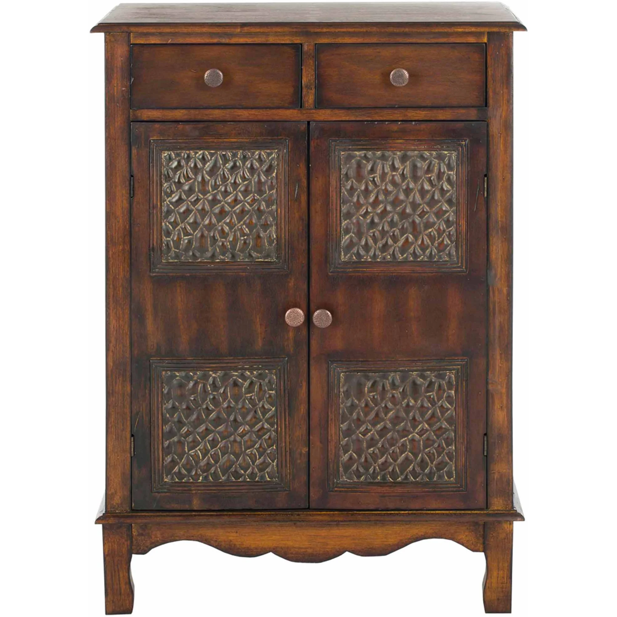 SAFAVIEH Herbert Traditional Storage Chest, Dark Brown