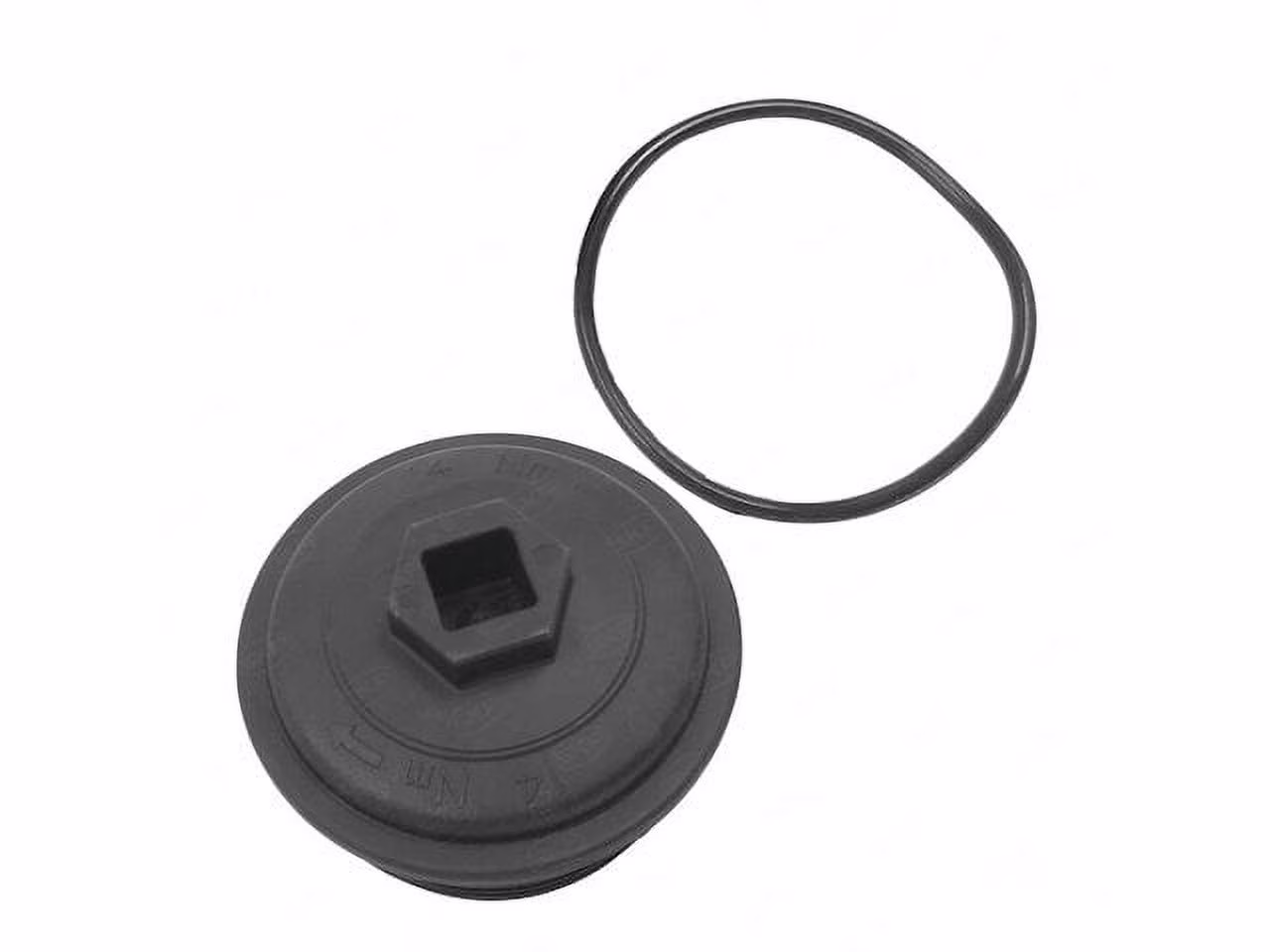 Fuel Filter Cap - Compatible with 2003 - 2007 Ford F-350 Super Duty 6.0L V8 2004 2005 2006