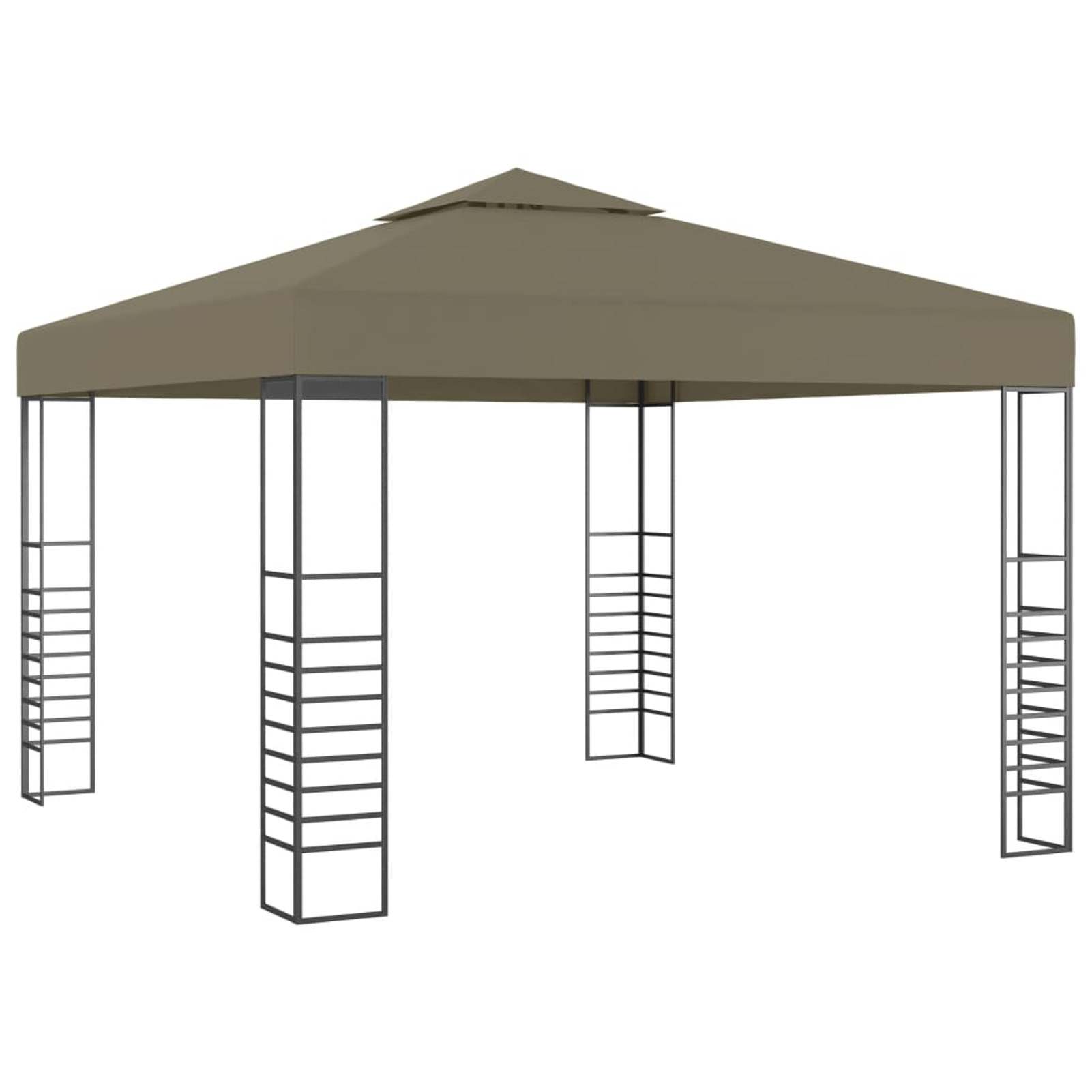 Irfora parcel,Inches (l X Party Tent(l X W Shelter Taupe Patio W X H) Steel Frame Sun Roof Steel Frame Patio Bbq Festival Shade Shelter Taupe Canopy Fabric Roof X W X Frame Sun Shade 118.1 X