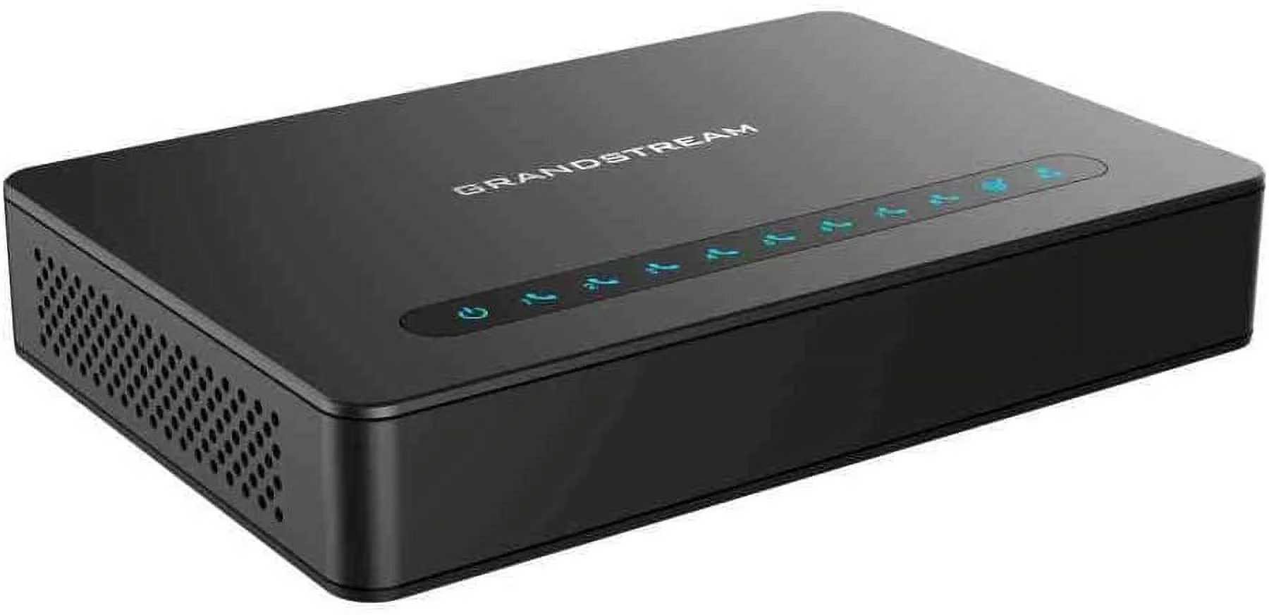 Grandstream HT818 Powerful 8-Port FXS Gateway with Gigabit NAT Router - Black