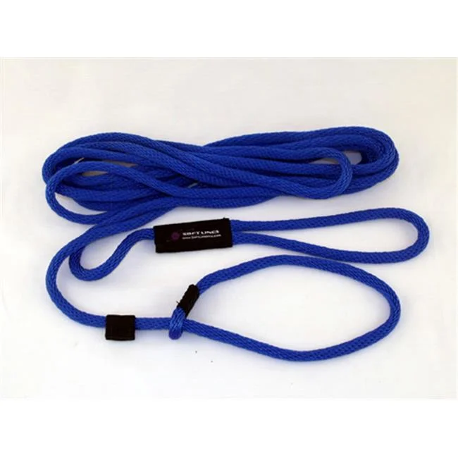 Soft Lines PSW20820PACIFICBLUE Floating Dog Swim Slip Leashes 0.5 In. Diameter By 20 Ft. - Pacific Bllue