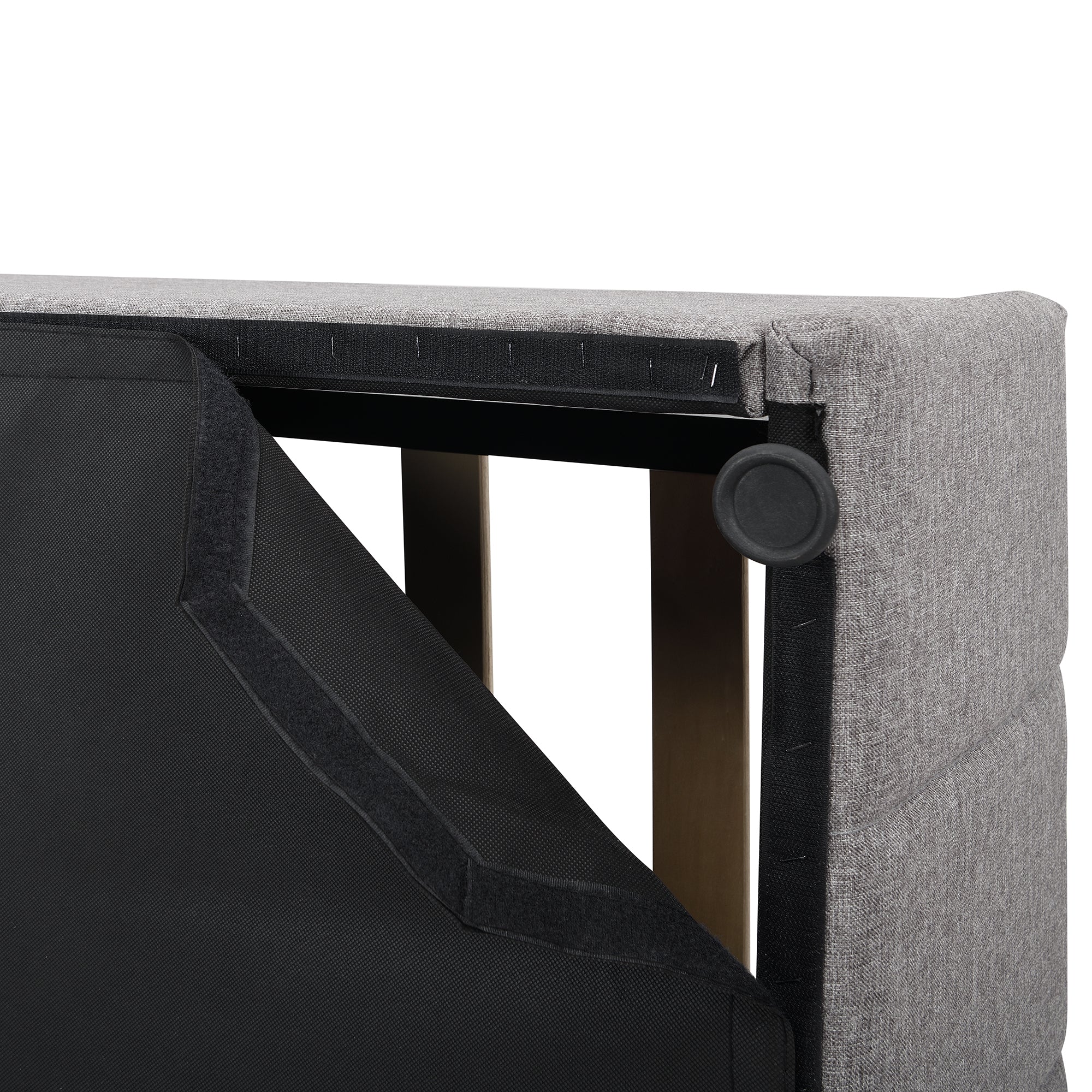 ElevateRest Gray Haven Bed